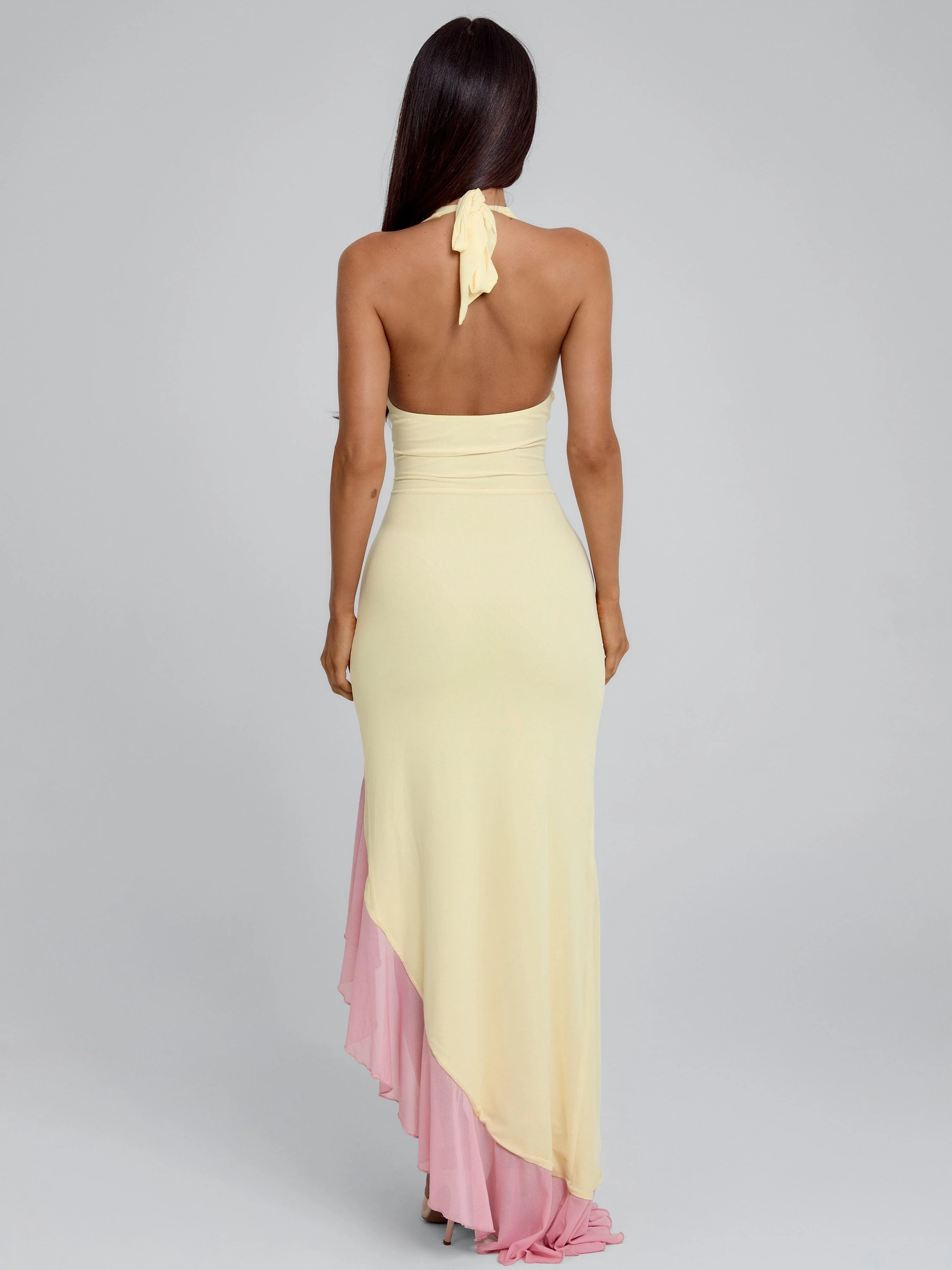 Virginia Maxi Dress Yellow