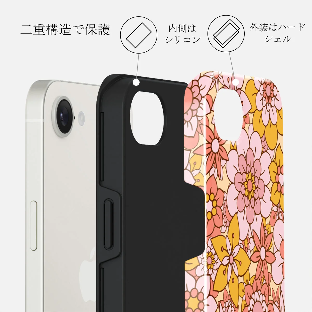 Garden Brunch - iPhone 16e ケース