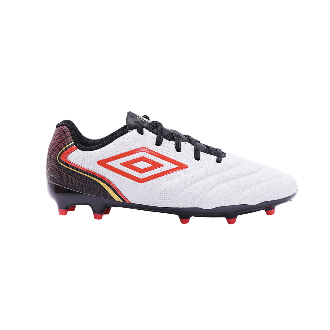 UMBRO Tocco V League FG Junior Boy's Boots White 82118U-MV6