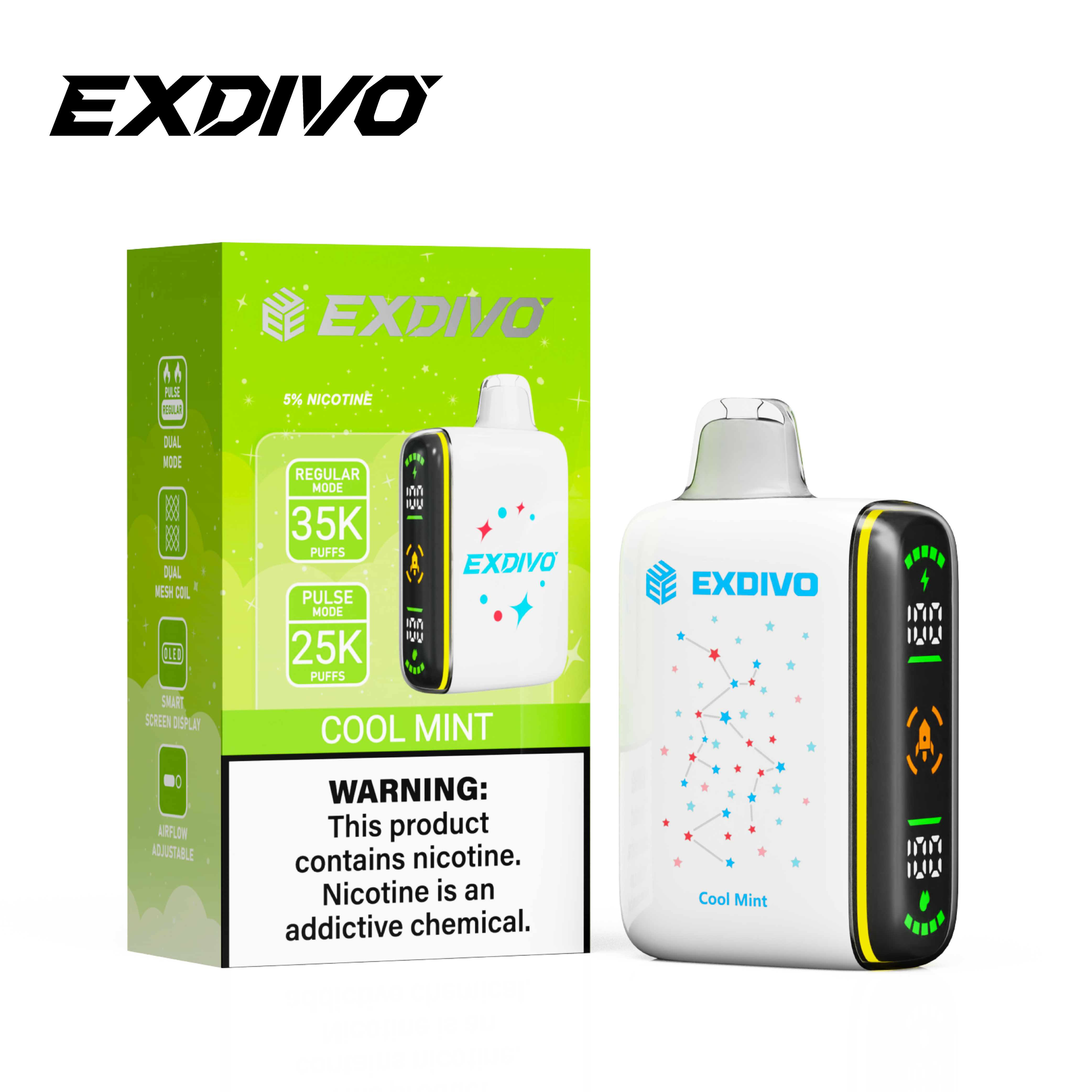 EXDIVO interstellar 35000 Puffs