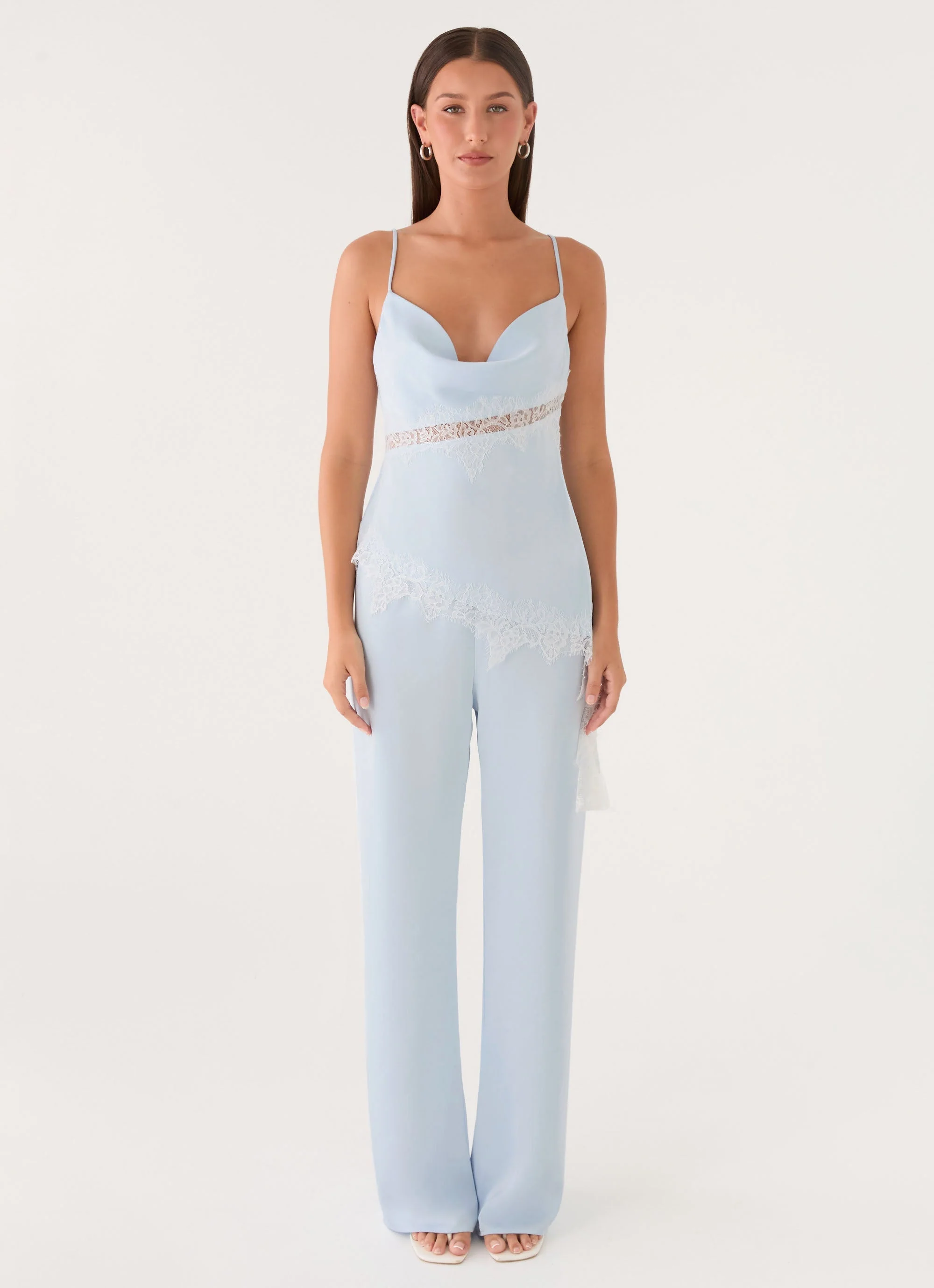 Deacon Low Rise Pants - Blue