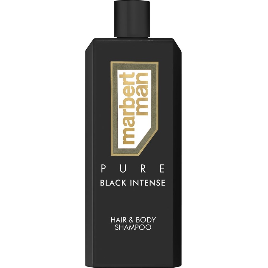Marbert Man Szampon do włosów i ciała Pure Black Intense