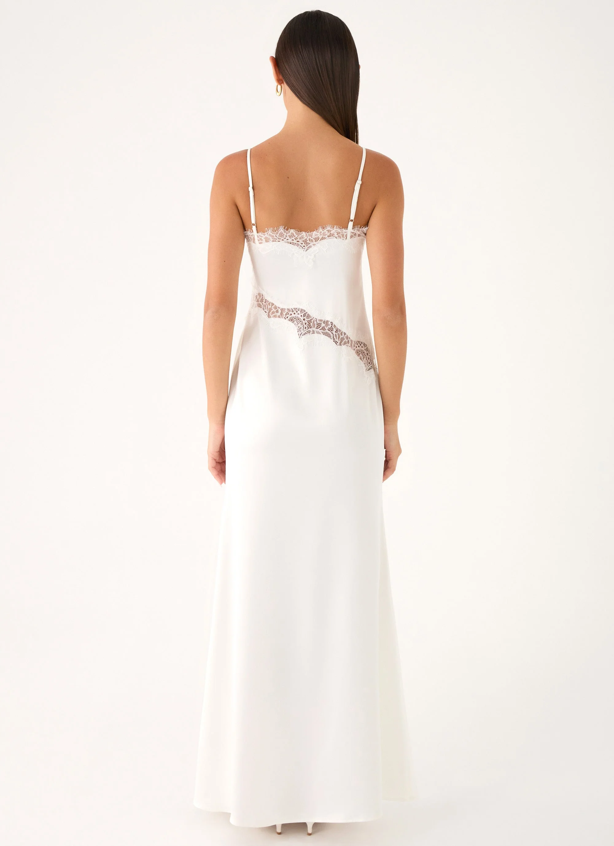 Velisse Maxi Dress - White - luluinthesky