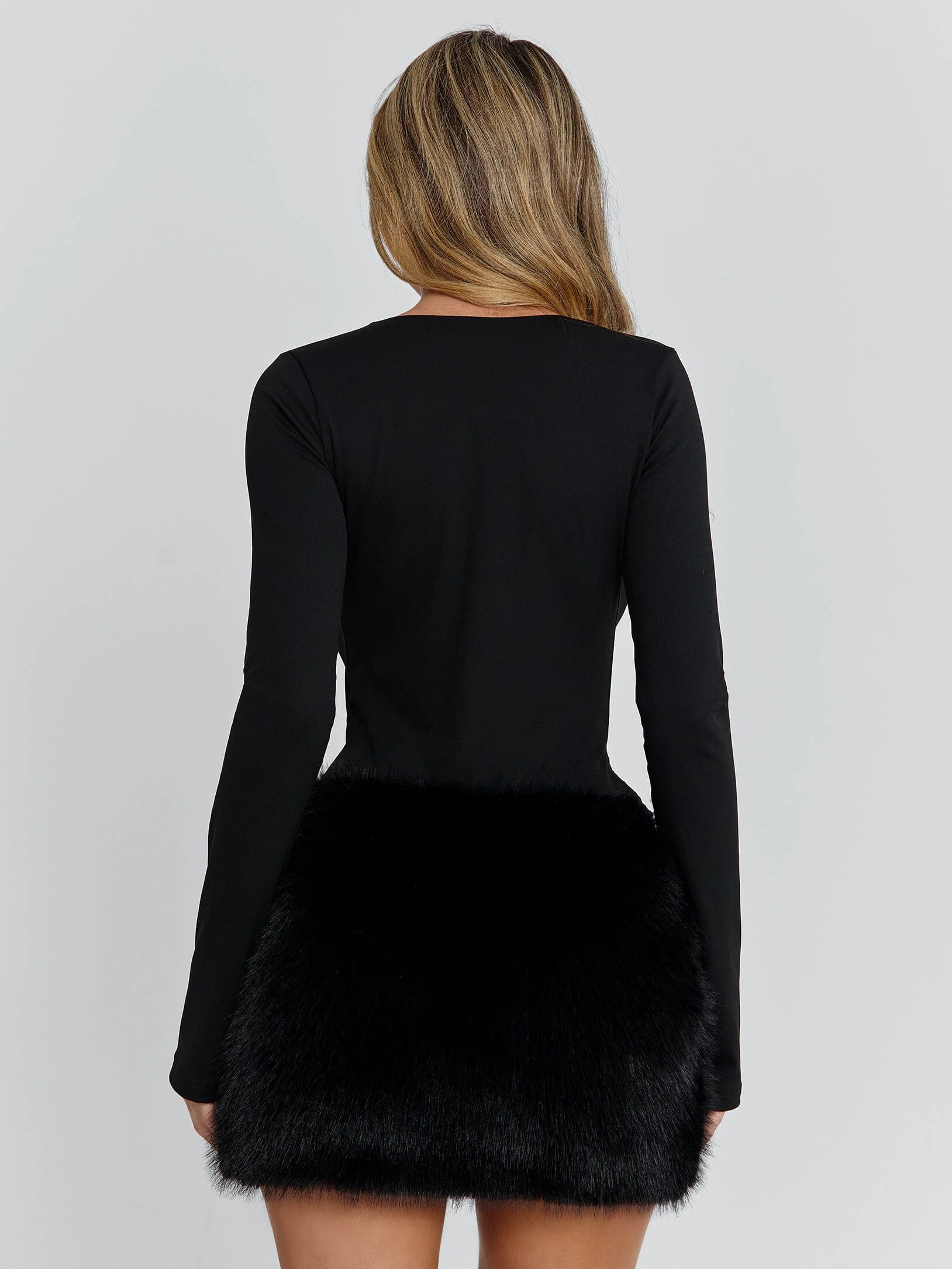 Zanira-Mini-Dress-Black - luluinthesky