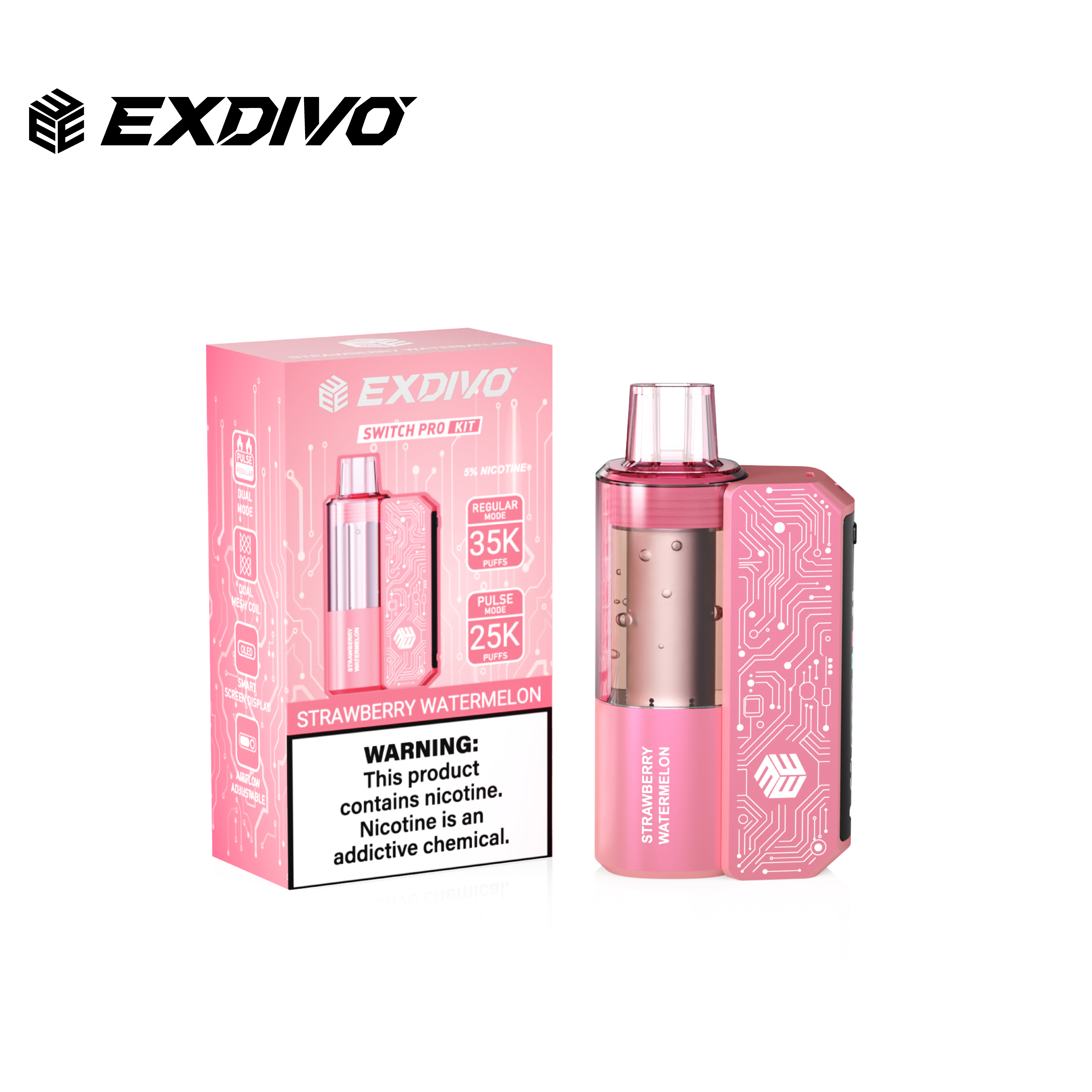 EXDIVO Bright Mirror 35000 Puffs