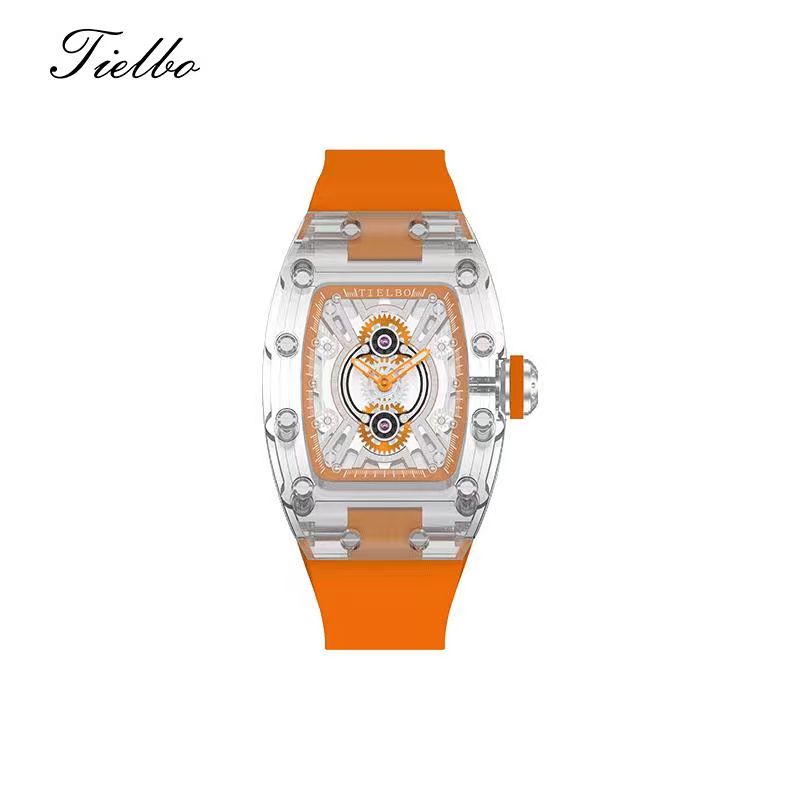 Crystal Void Watch – Transparent, Skeleton, Automatic T823L