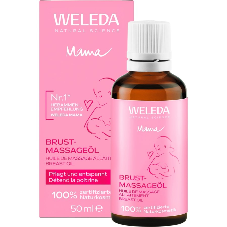 WELEDA Opieka nad kobietą w ciąży Olejek do masażu piersi