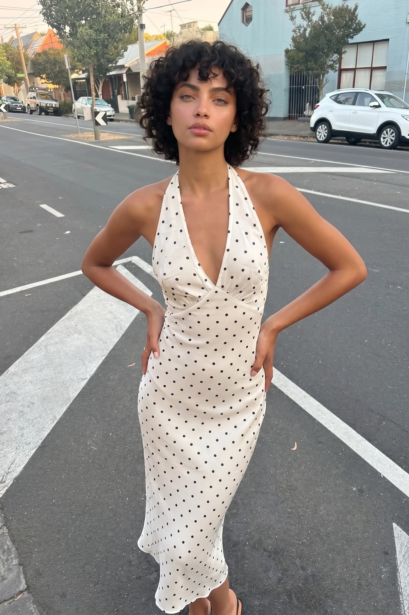 Oliana white dress