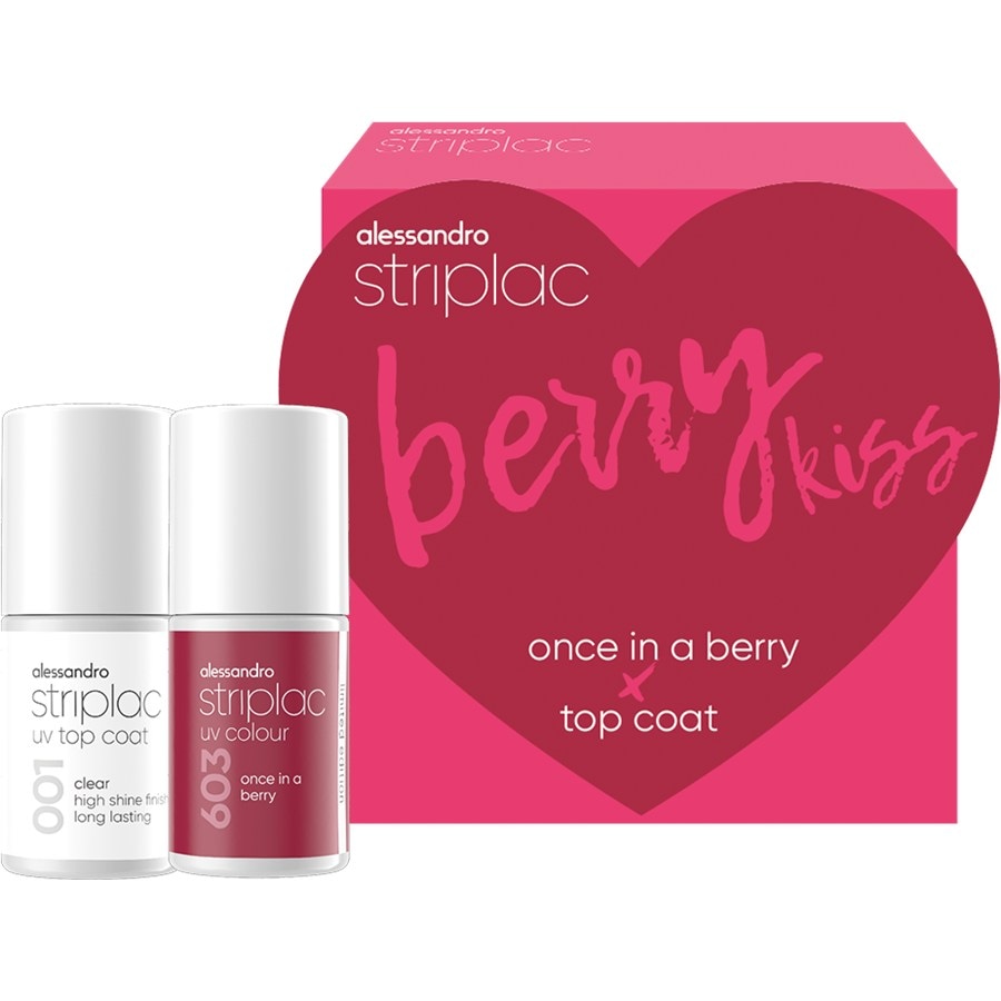 Alessandro Striplac UV Colour Set Berry Kiss