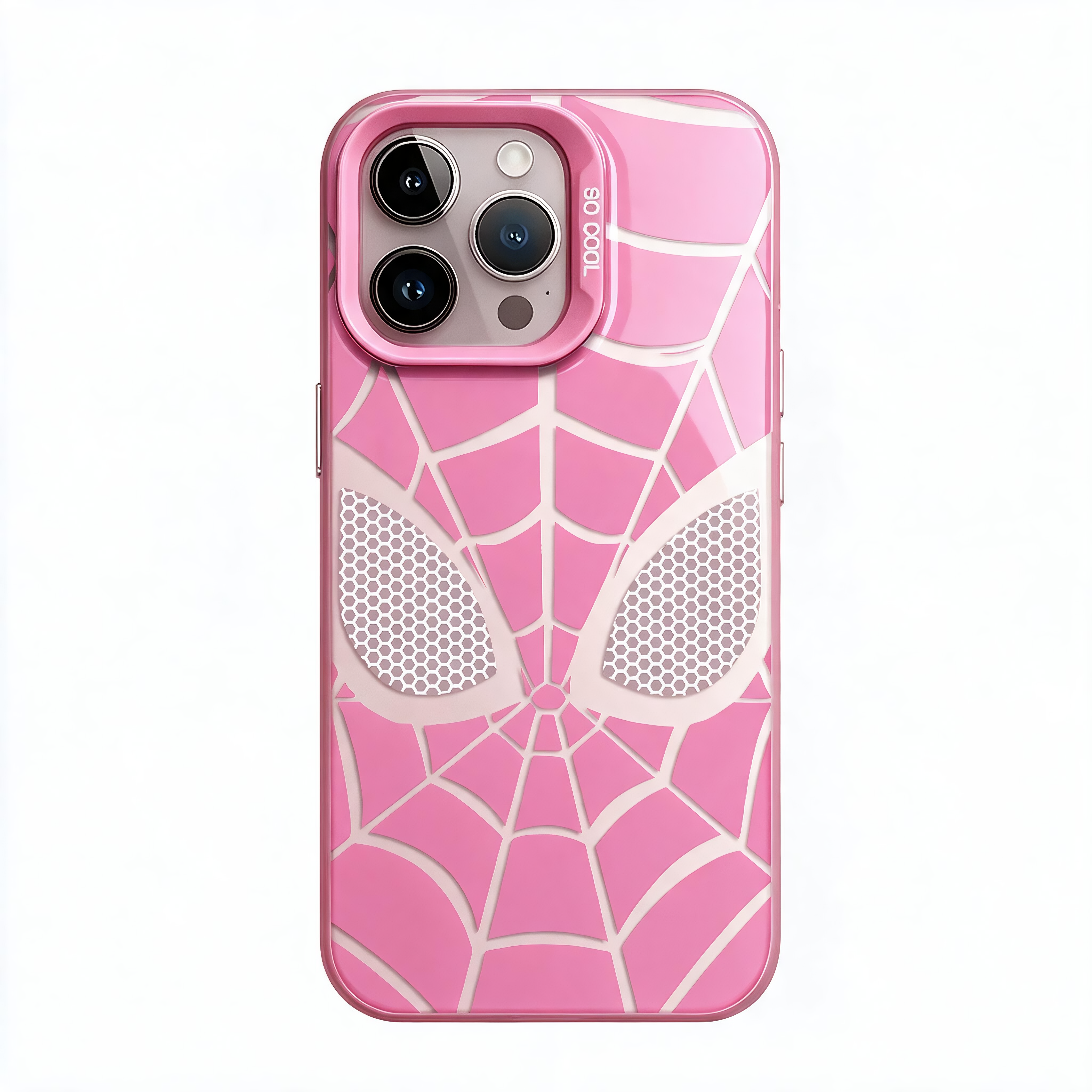 Pink Spider-Man iPhone case