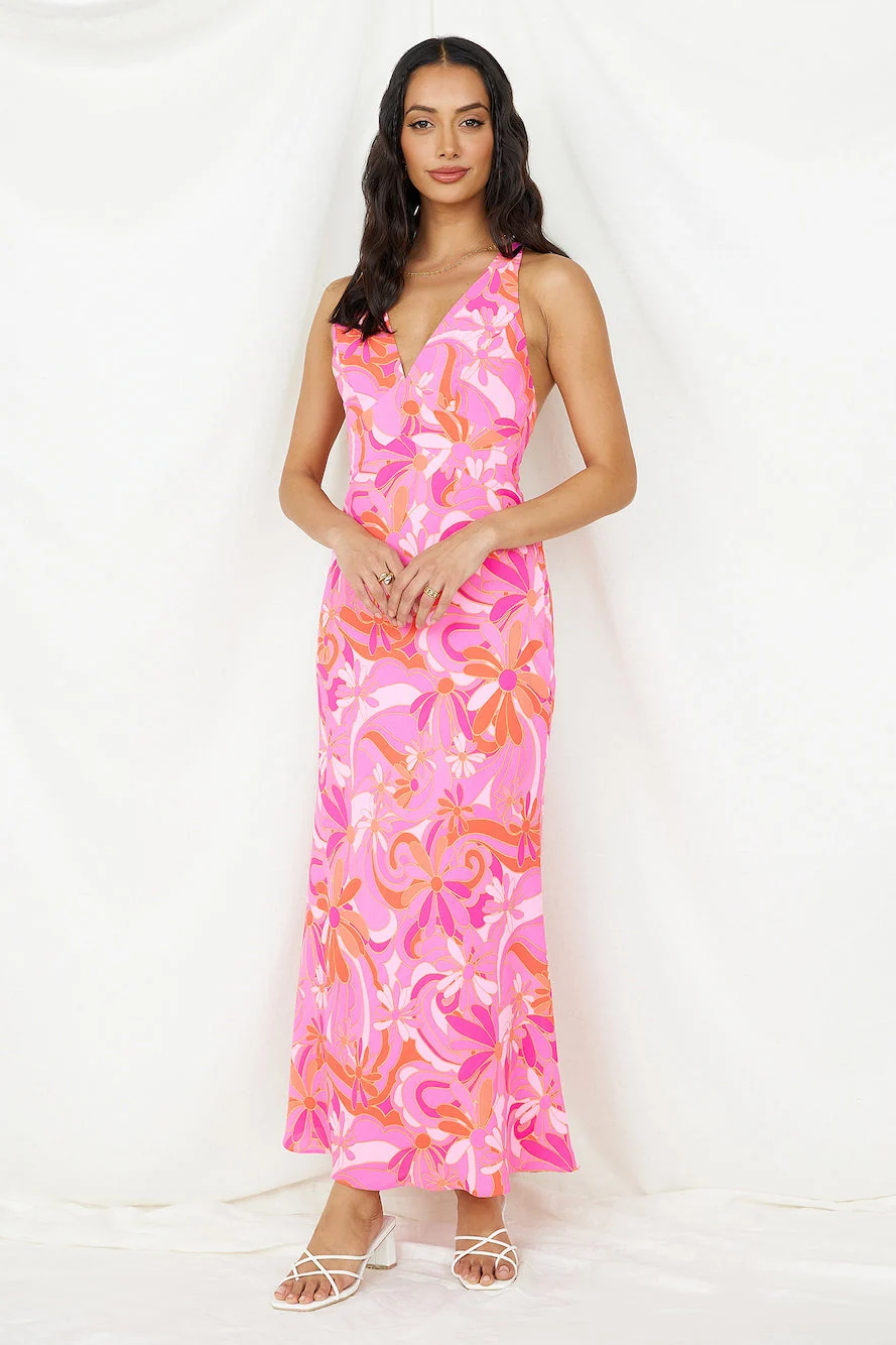 Pinky Promise Maxi Dress Pink