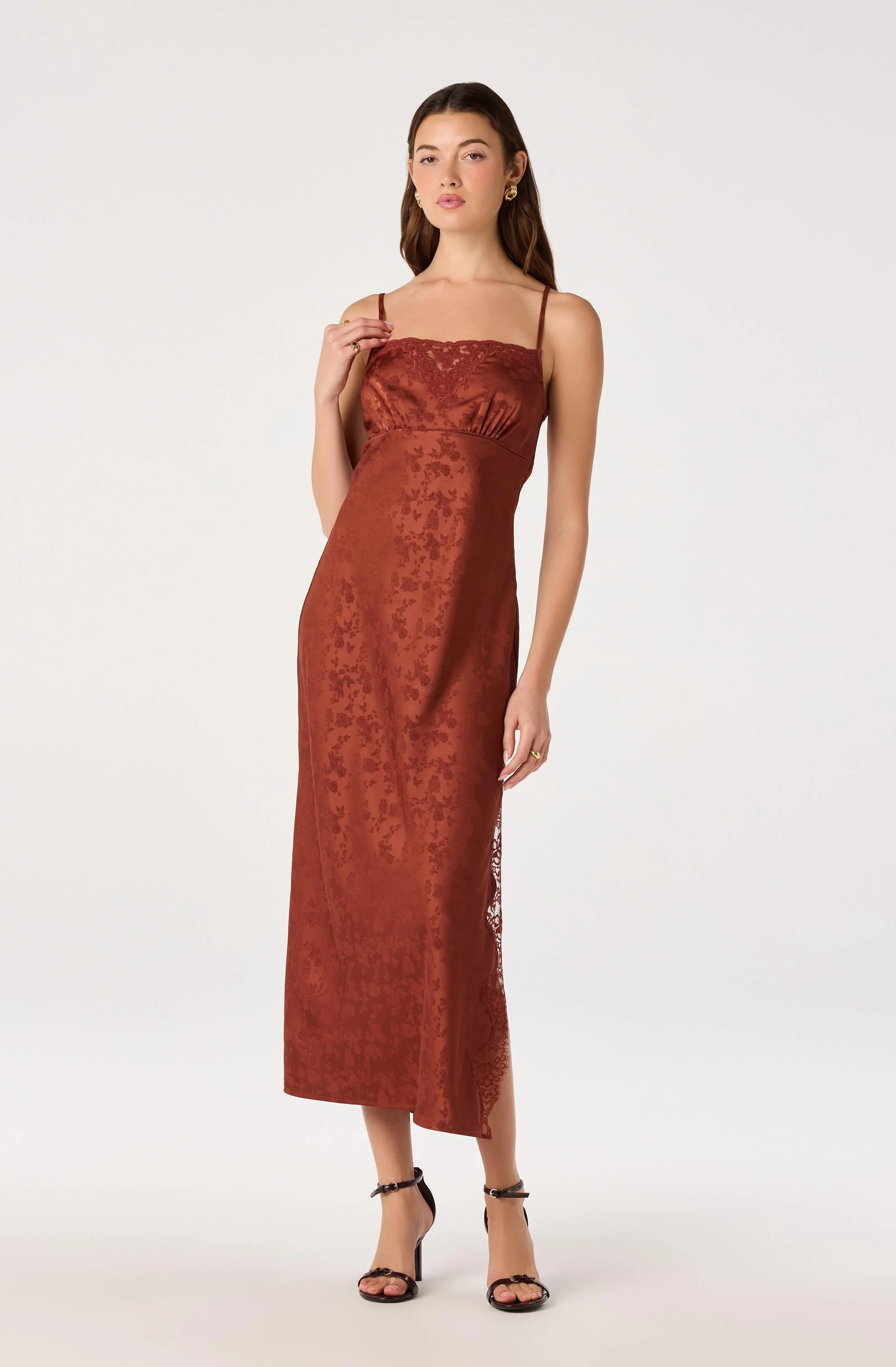 Kristian Jacquard Maxi Dress