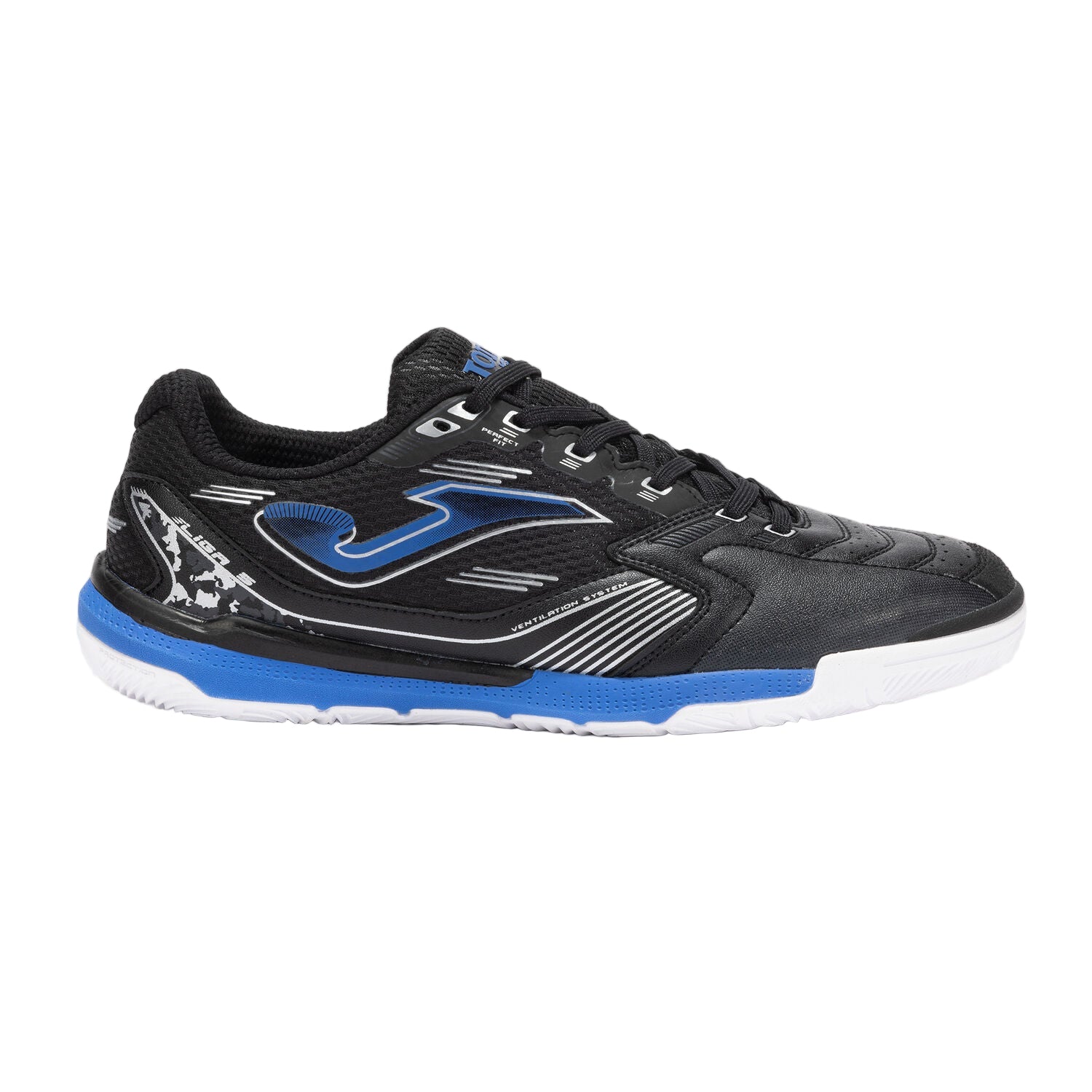 JOMA Liga 5 2501 Negro Men's Futsal Black LIGW2501IN