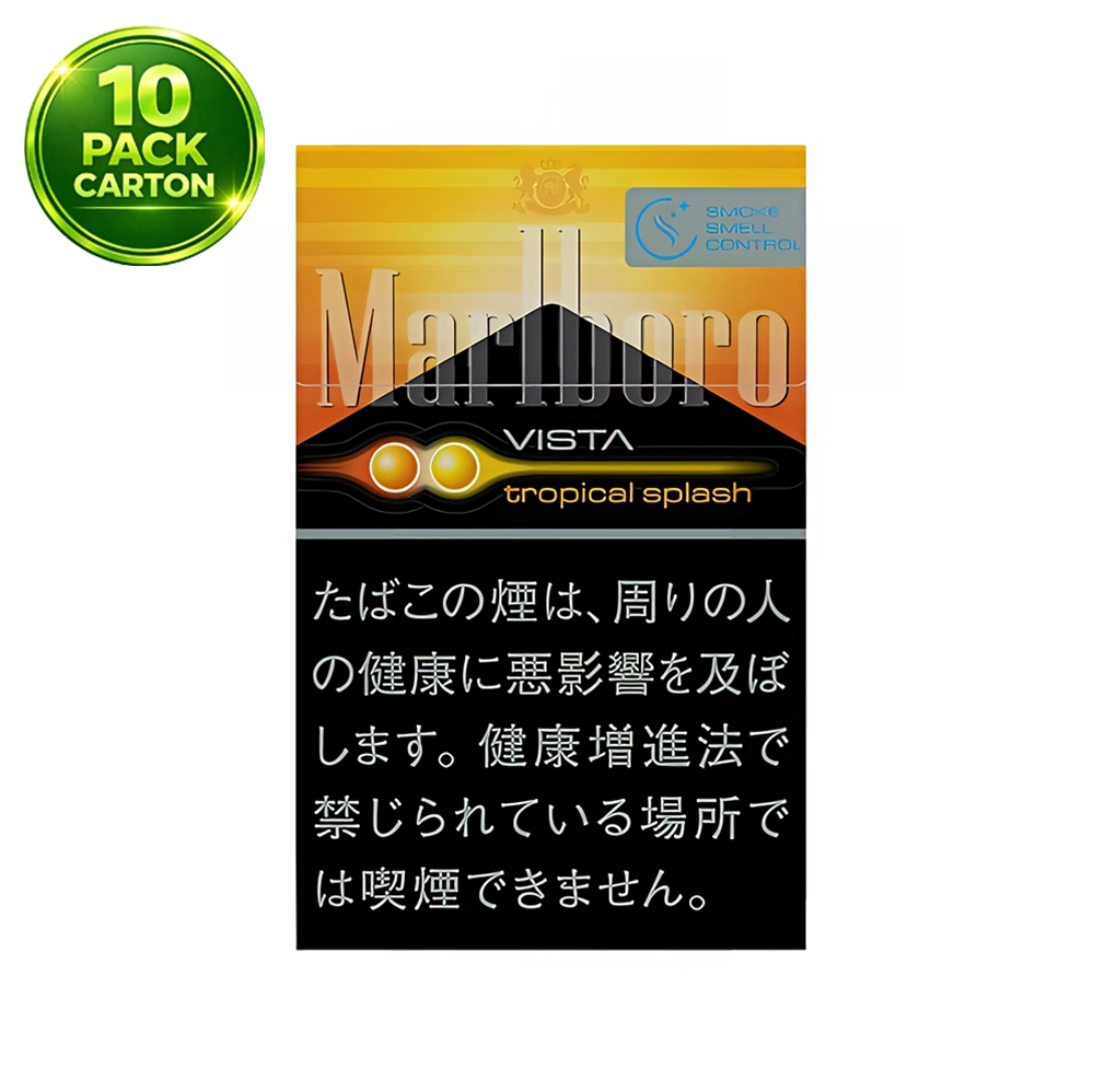 Marlboro Vista Tropical Splash KS Box- 1 Carton (10 Packs) | Buy 5 Get 1 FREE