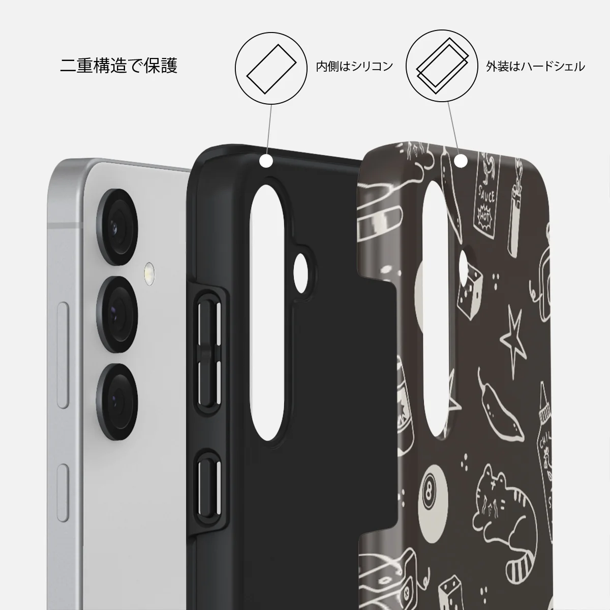 Essentials - Samsung Galaxy S25 Plus ケース