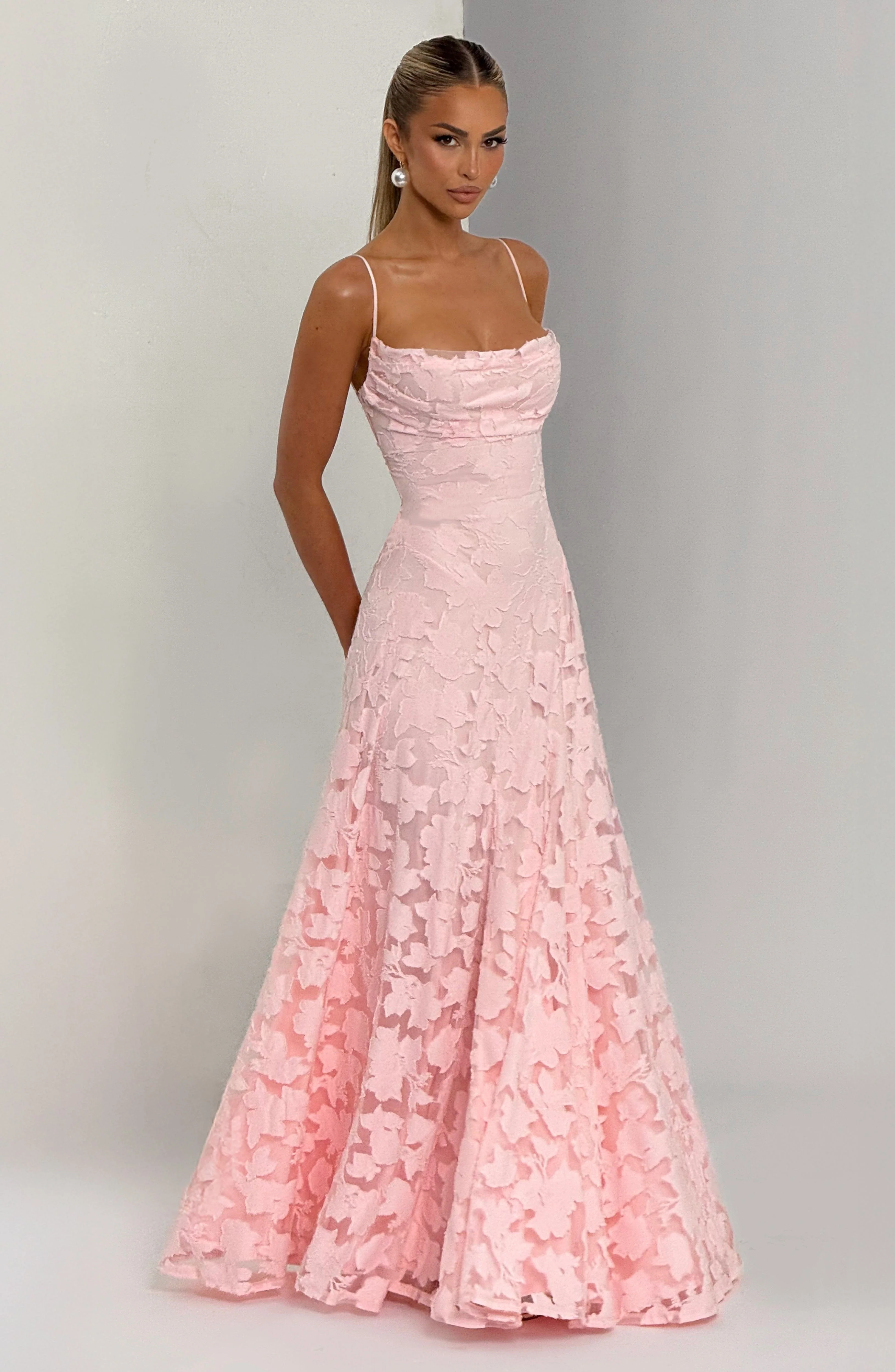 Francis Maxi Dress - Blush