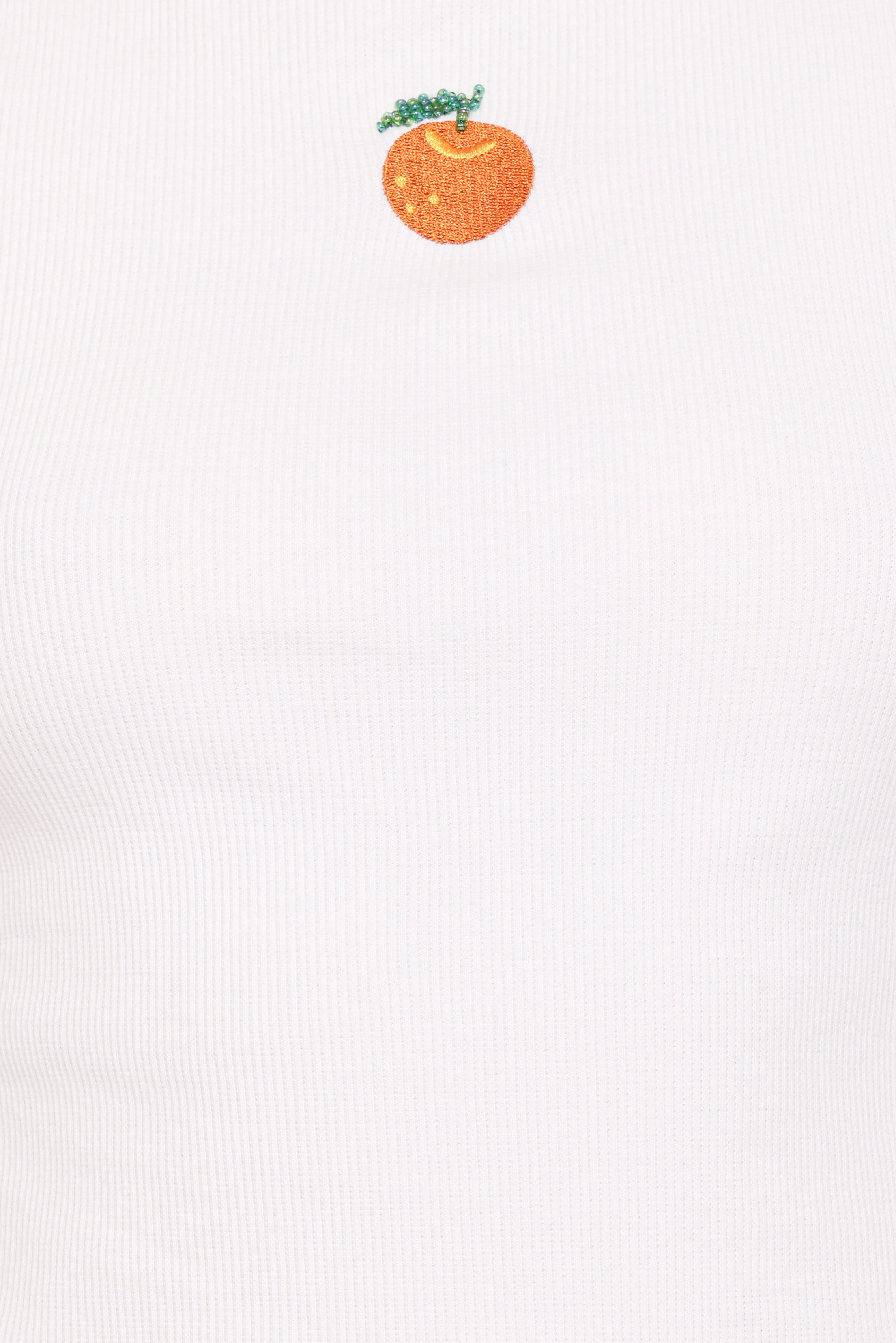 Celestine Graphic Tank - White