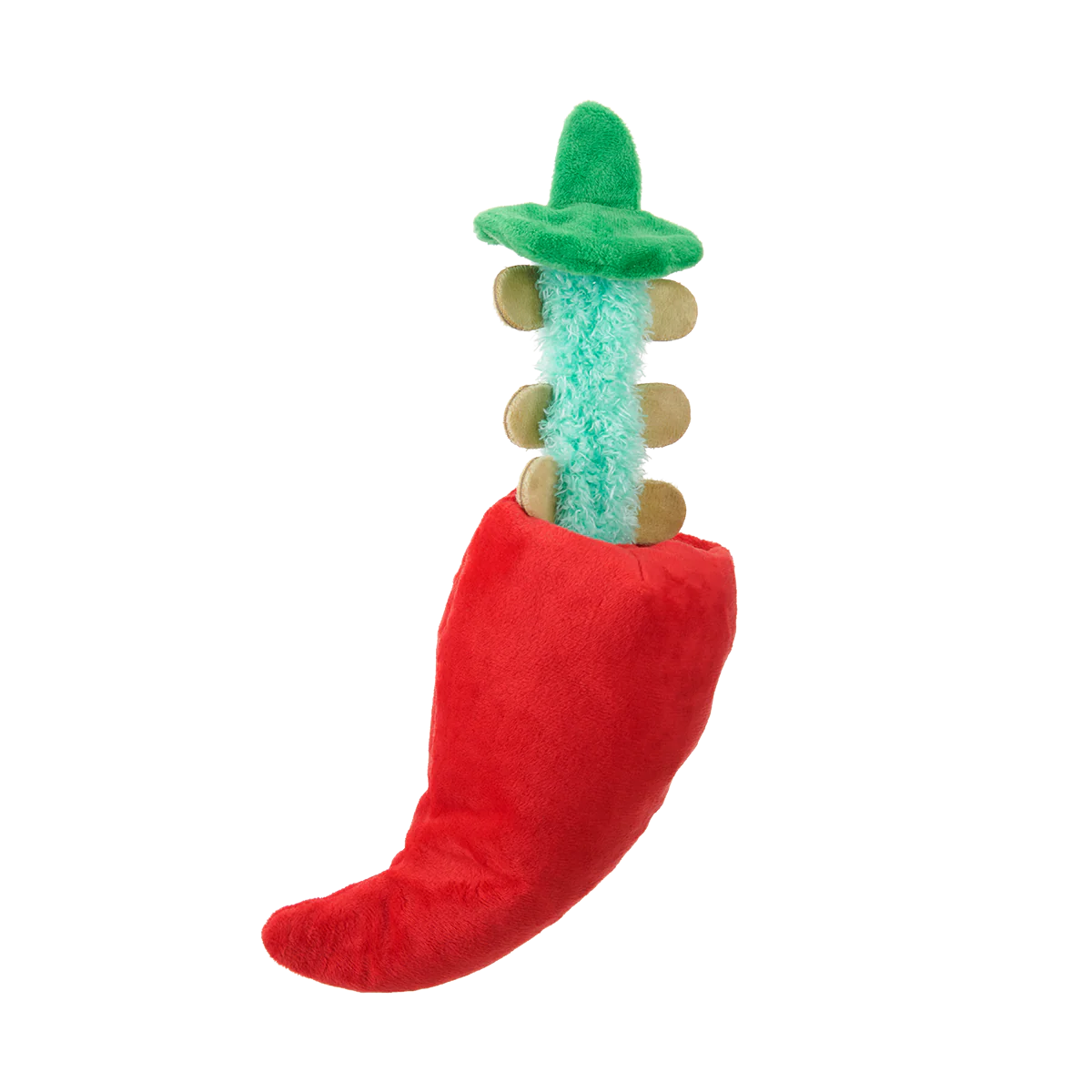 Muy Caliente Jalapeno Plush Tug Dog Toy