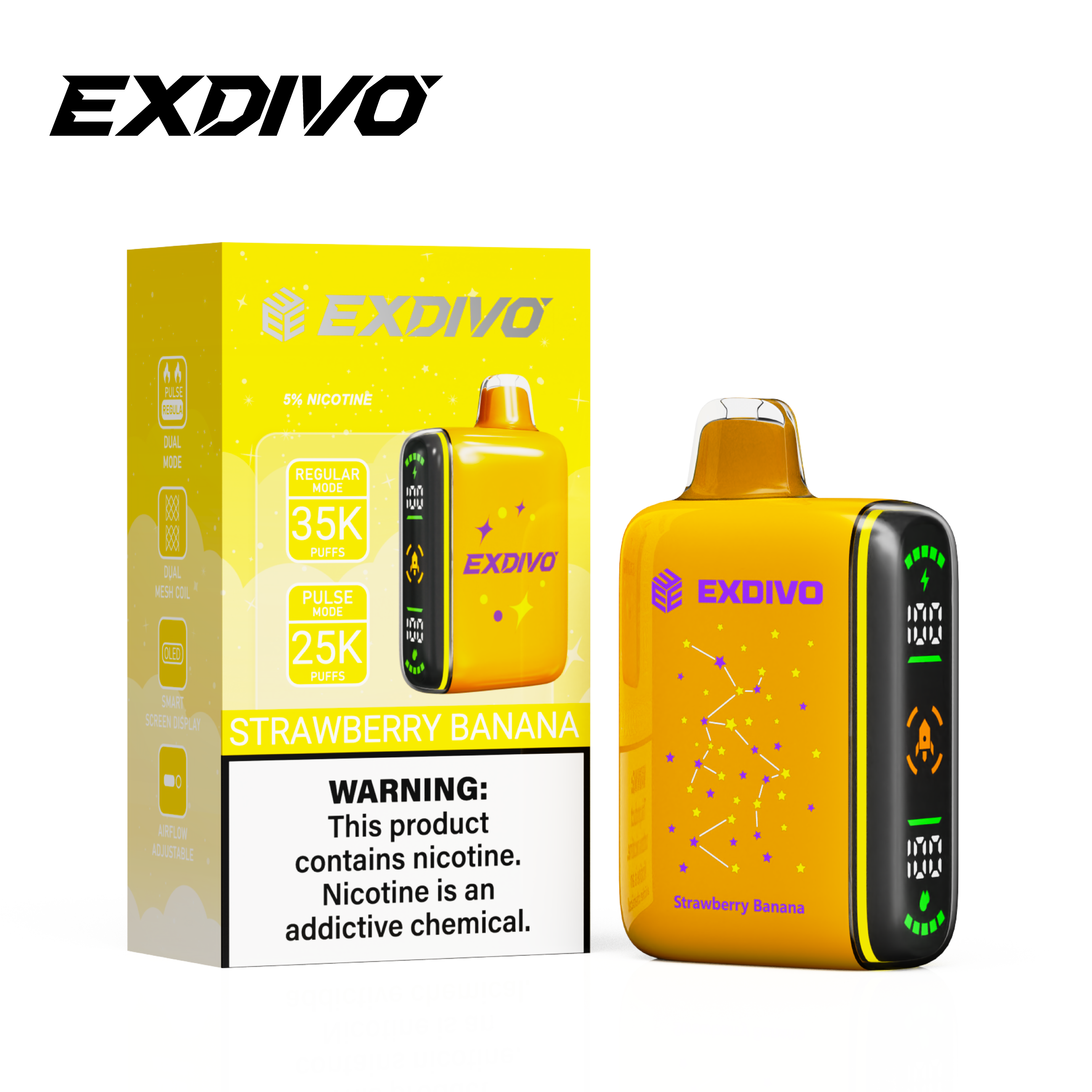 EXDIVO interstellar 35000 Puffs