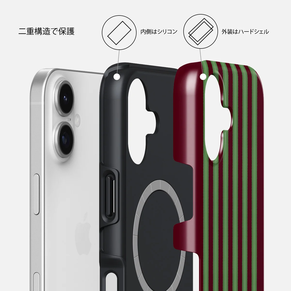 Peppermint - iPhone 17 ケース