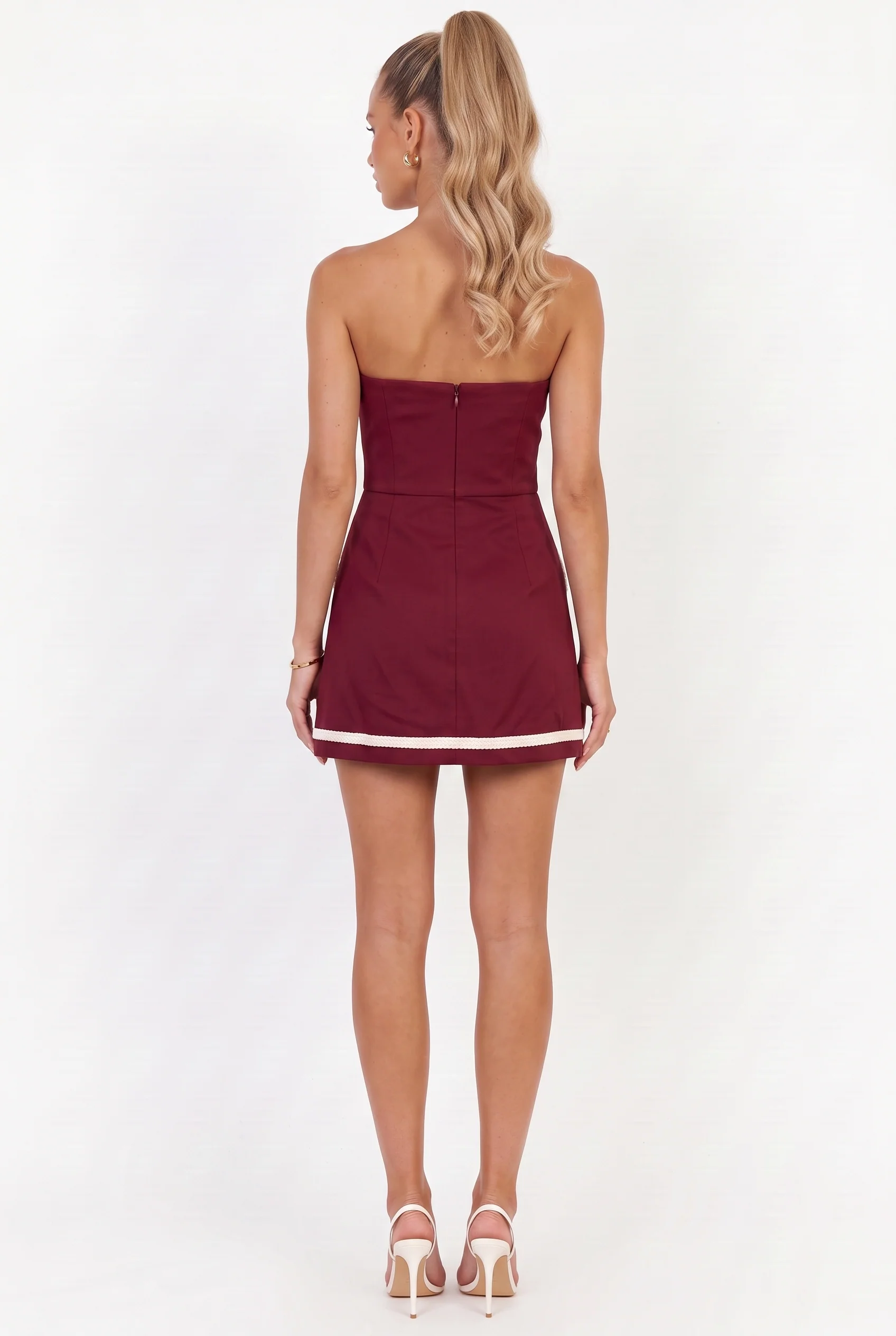 The Del Mar Romper Mini Dress