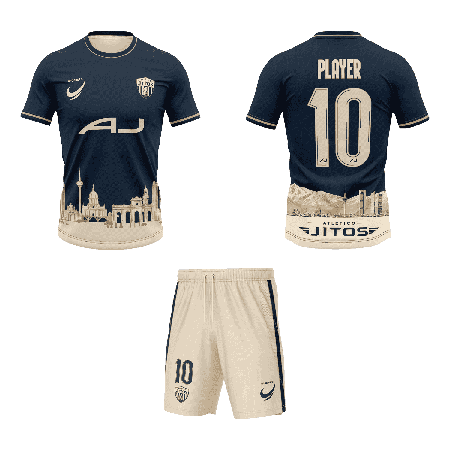Atletico Jitos — Kit Personalizado