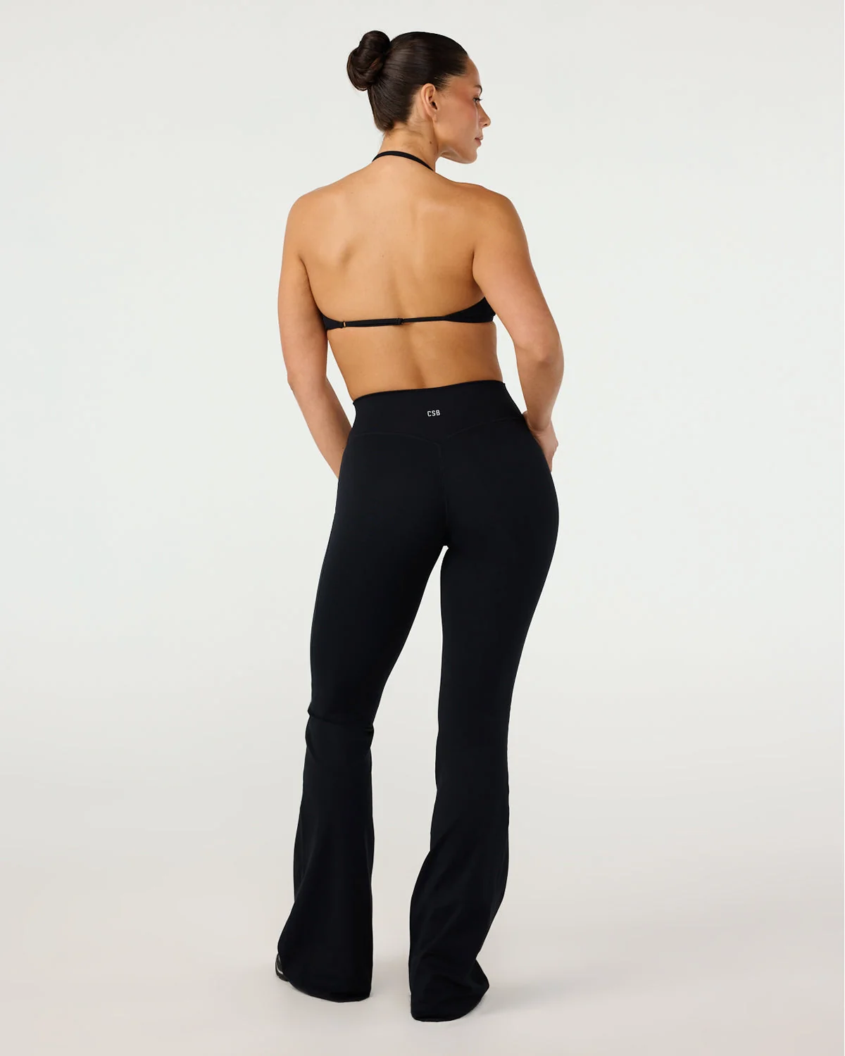 Form Invisible Scrunch Flare Leggings Tall | Black