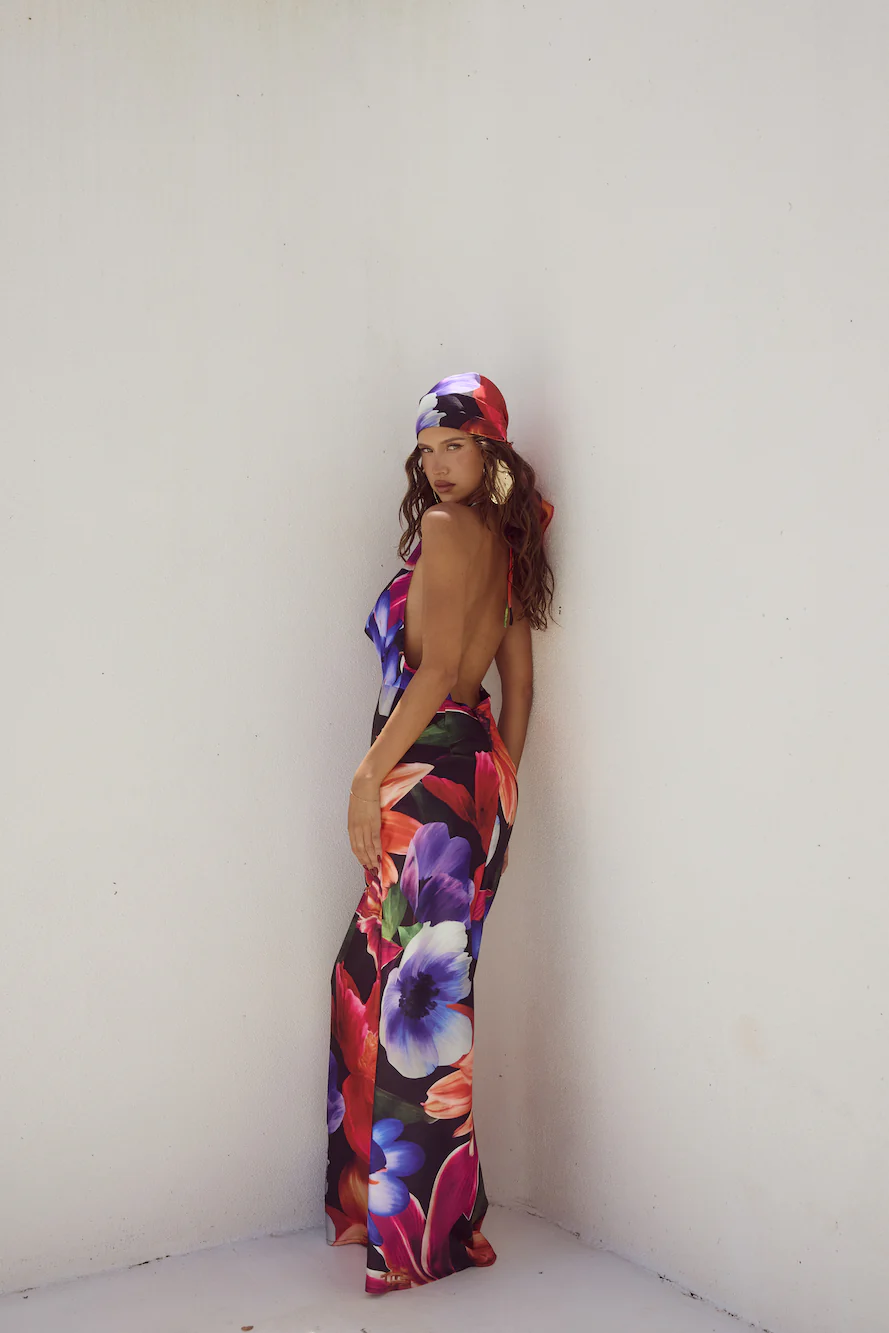 RUNAWAY THE LABEL Posey Maxi Dress Maeve Print
