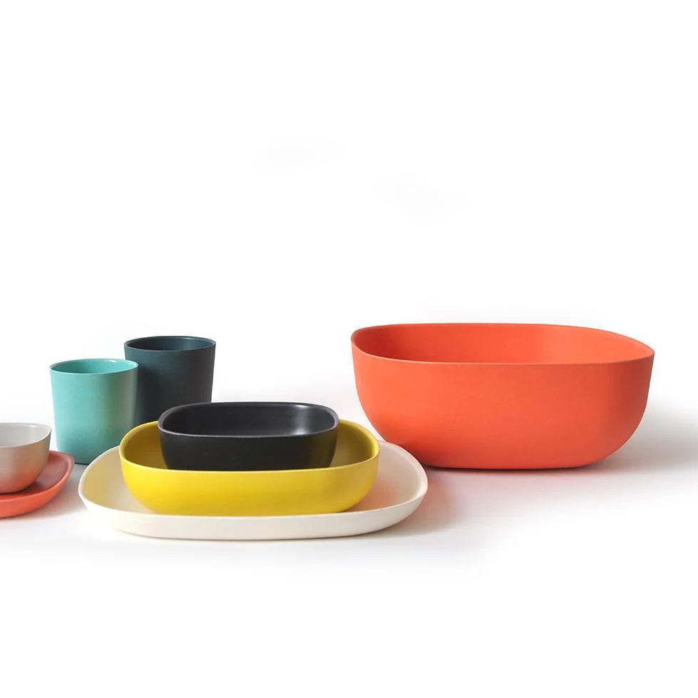 Vogeelle Large Salad Bowl - Persimmon