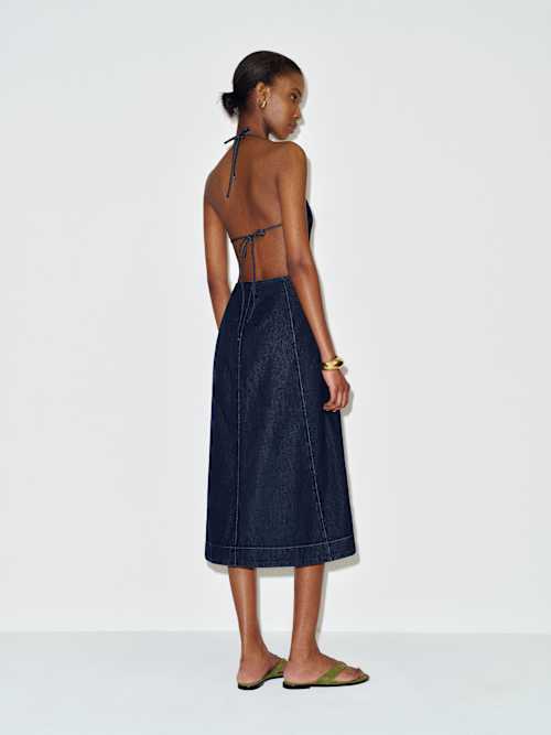 Manon Denim Midi Dress