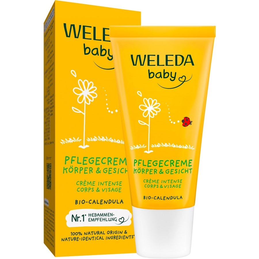 WELEDA Niemowlęta i dzieci Nagietkowy krem do pielęgnacji ciała i twarzy