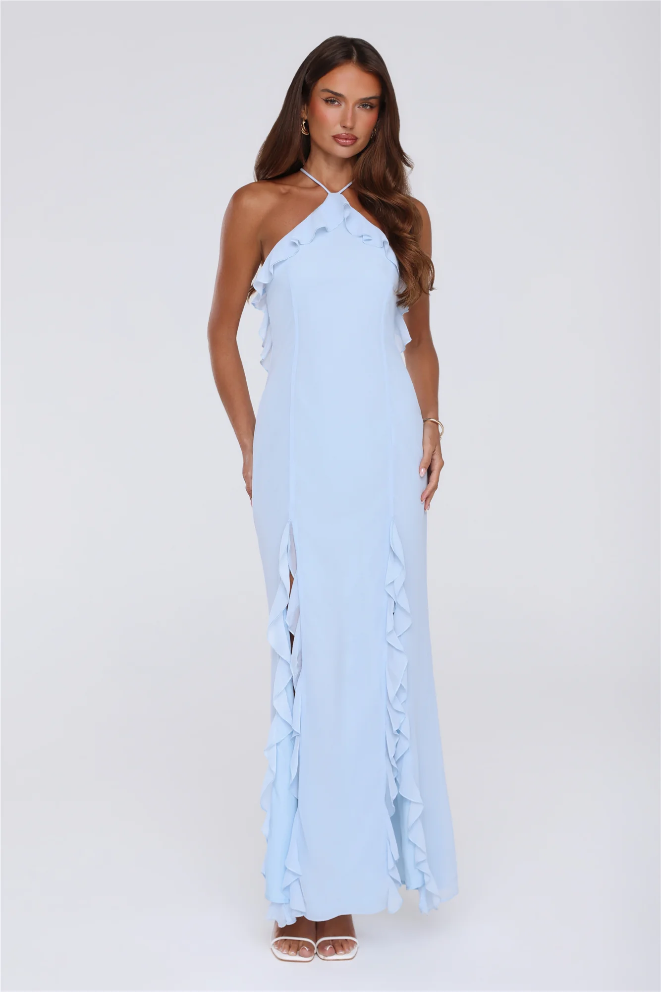Showstopper Nights Maxi Dress Blue