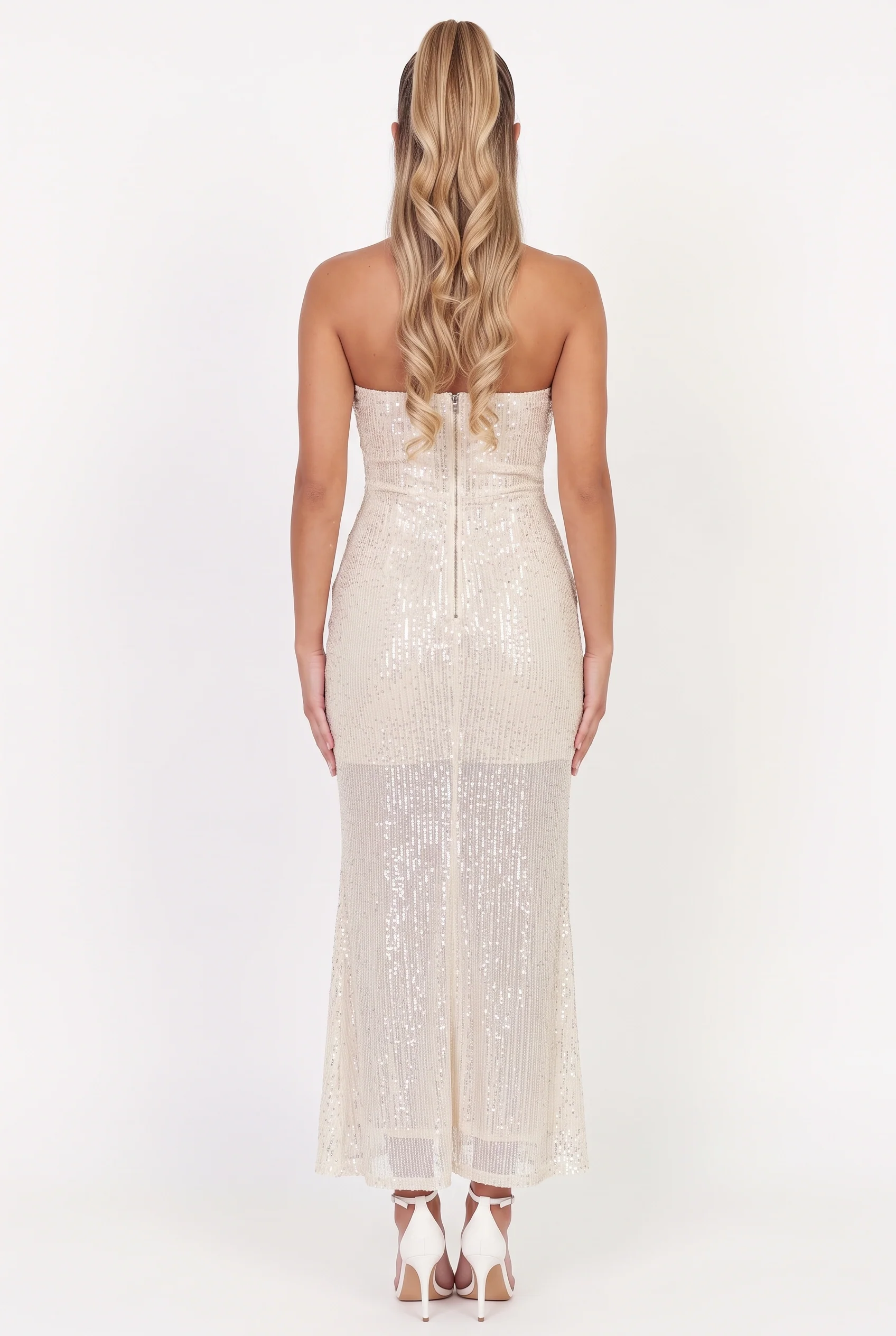 Fizz The Season Sequin Maxi Dress