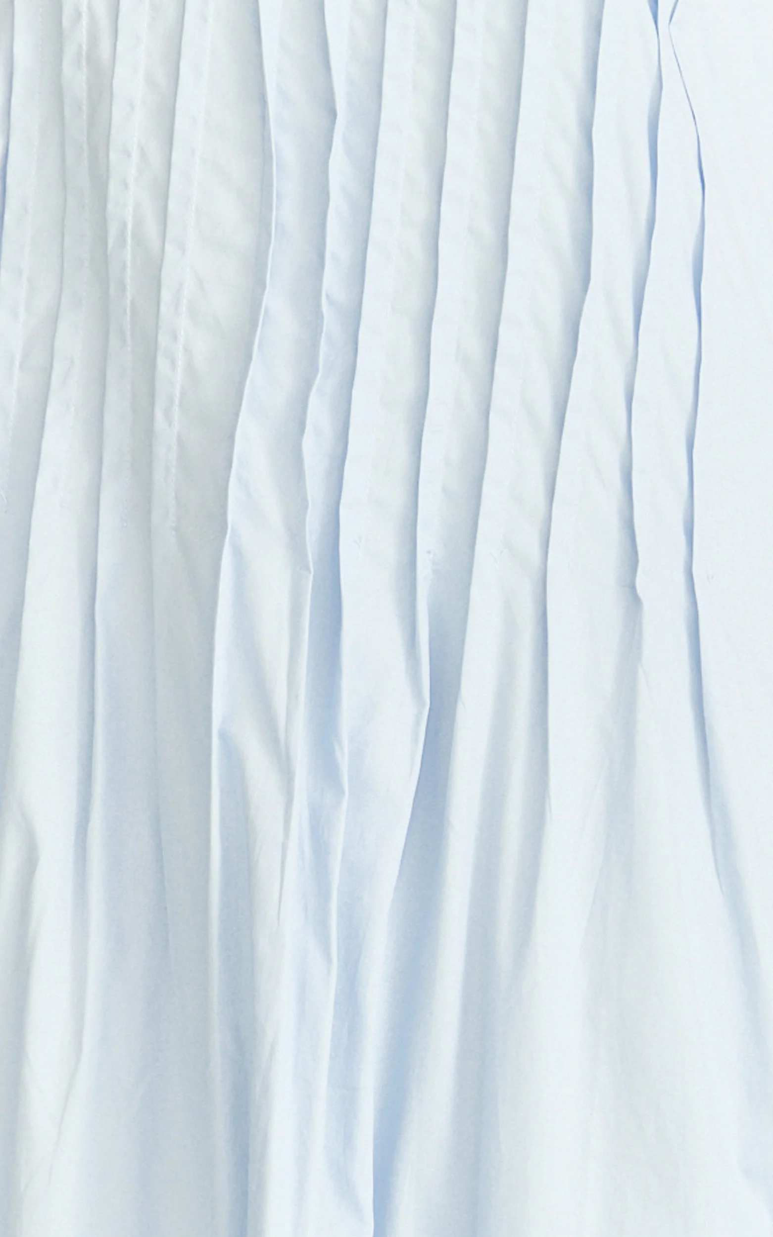 Estelle Maxi Dress - V Neck Pleated Dress in Blue