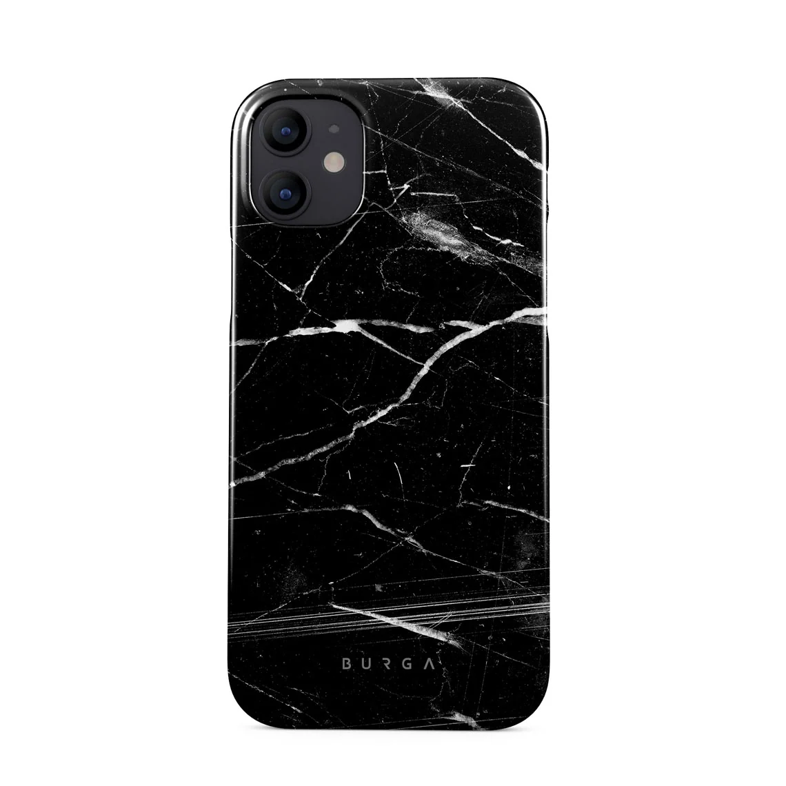 Noir Origin - Black Marble iPhone 12 Mini ケース