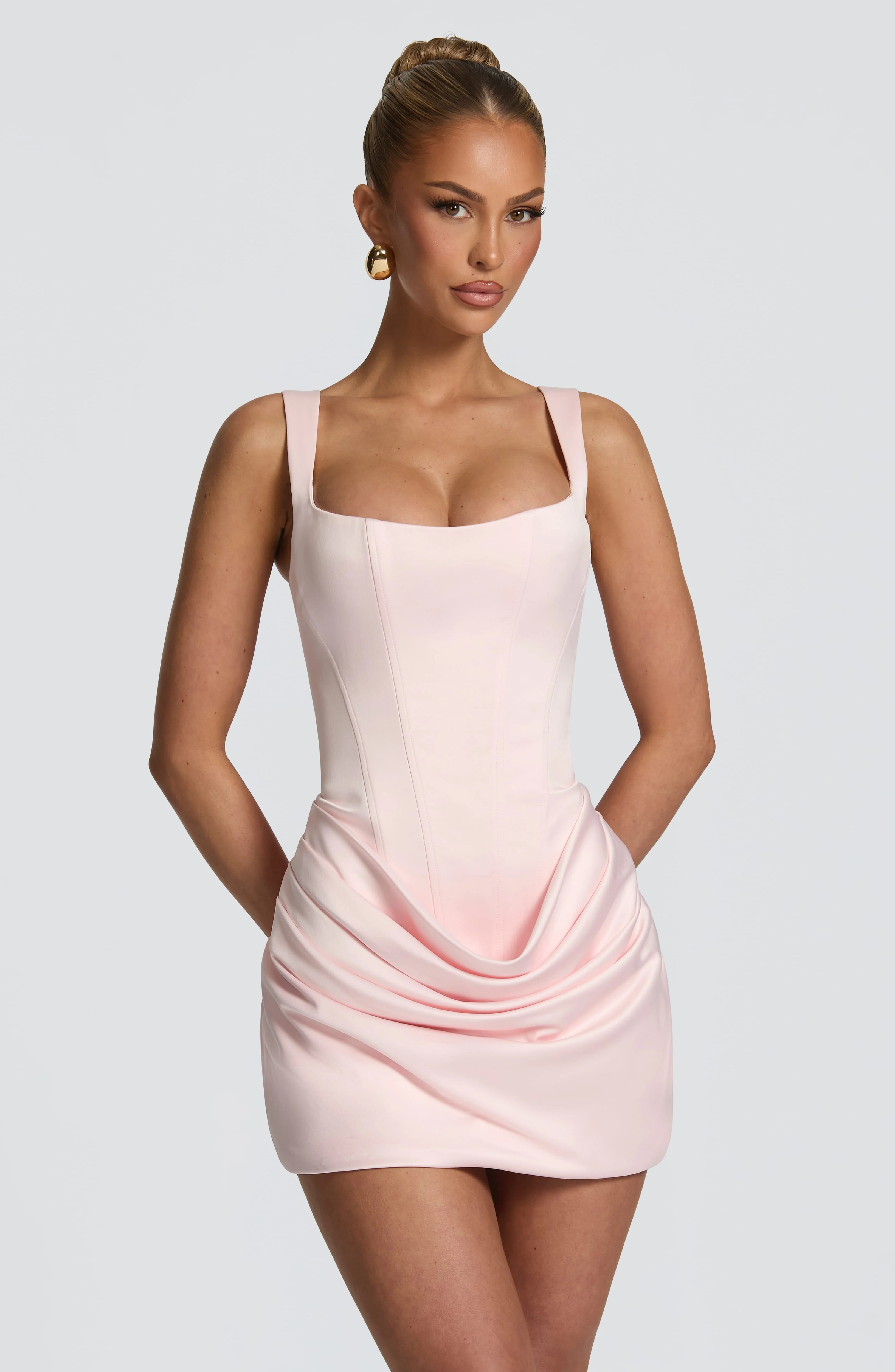Imogen Mini Dress - Blush