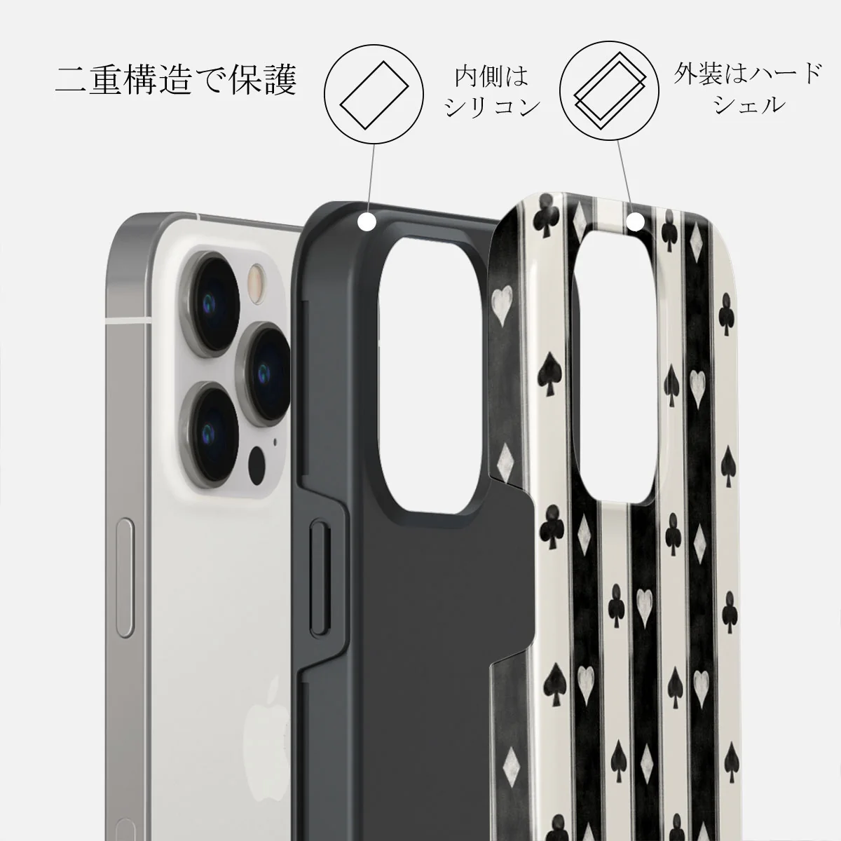 Queen's Court - iPhone 14 Pro ケース