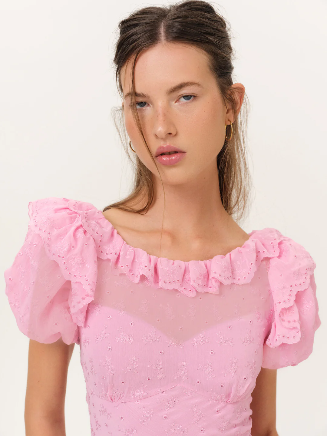 Hamptons Eyelet Mini Dress