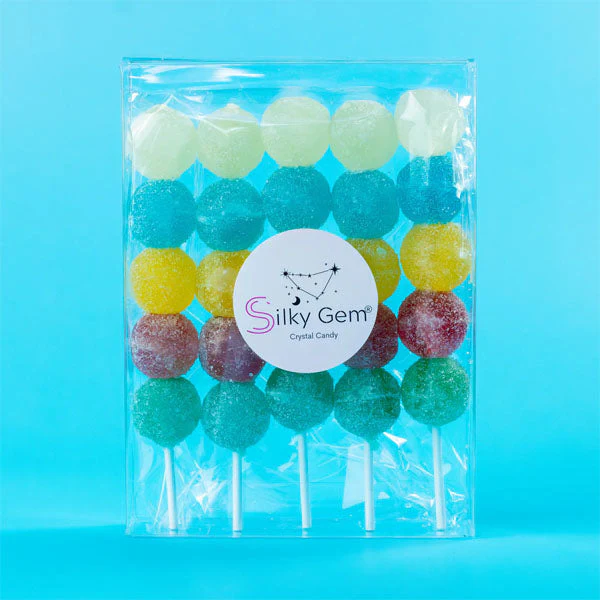 Silky Gem Crystal Candy Sizzle Pop Sour Mix Skewer (283g)