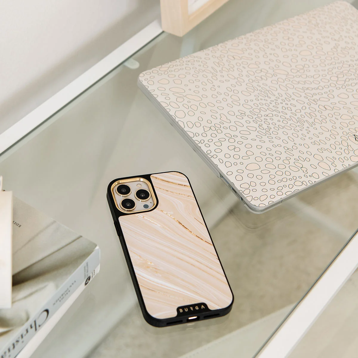 Full Glam - Beige iPhone 12 ケース