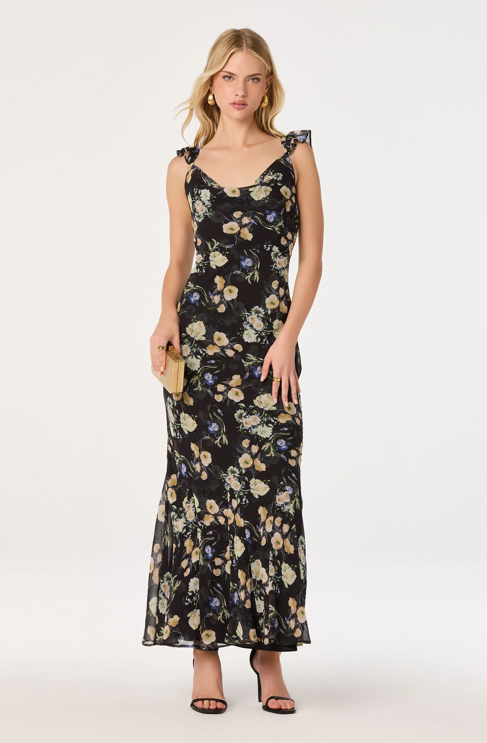 Denisse Floral Maxi Dress
