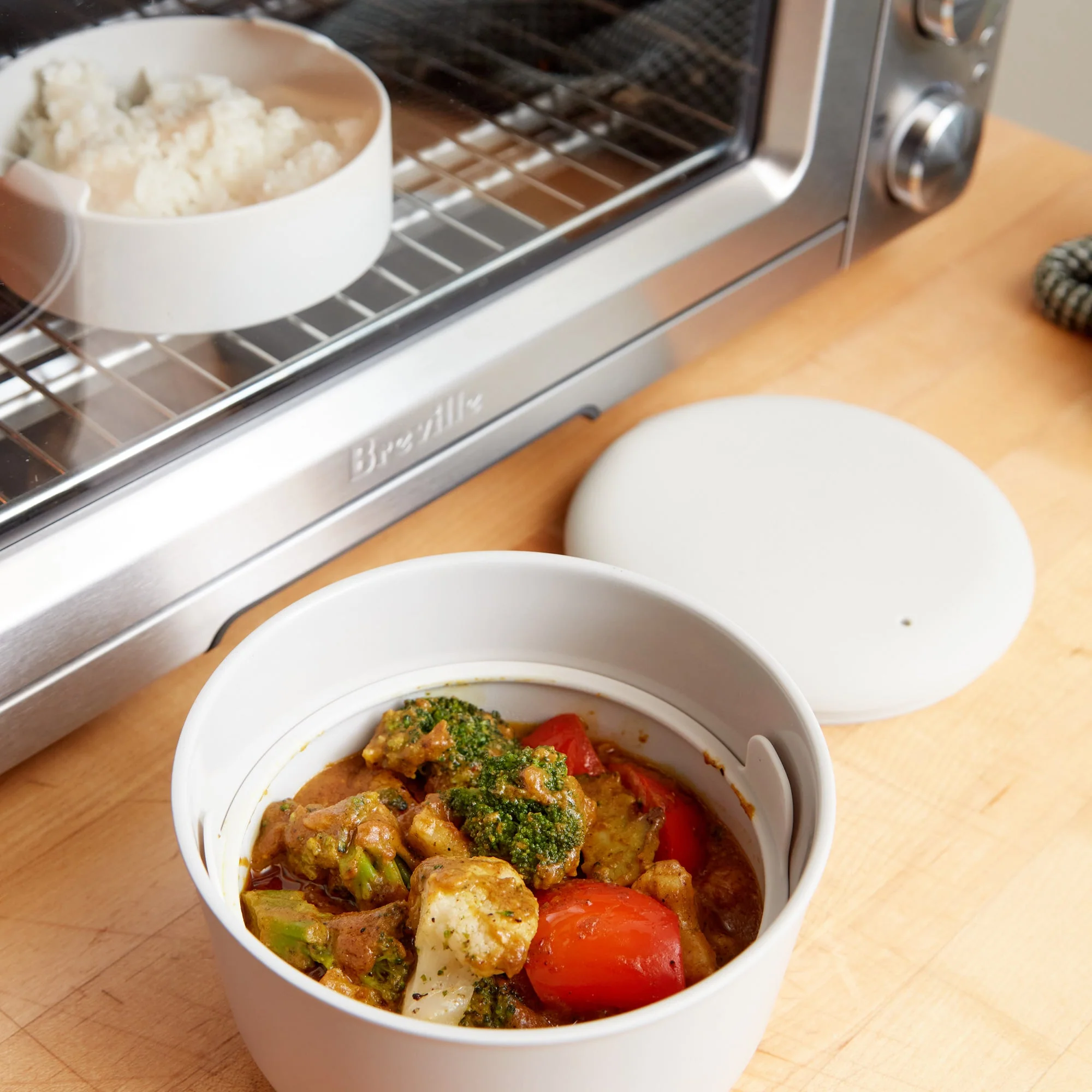 Vogeelle Lunch Set with heat-safe inserts - Cloud