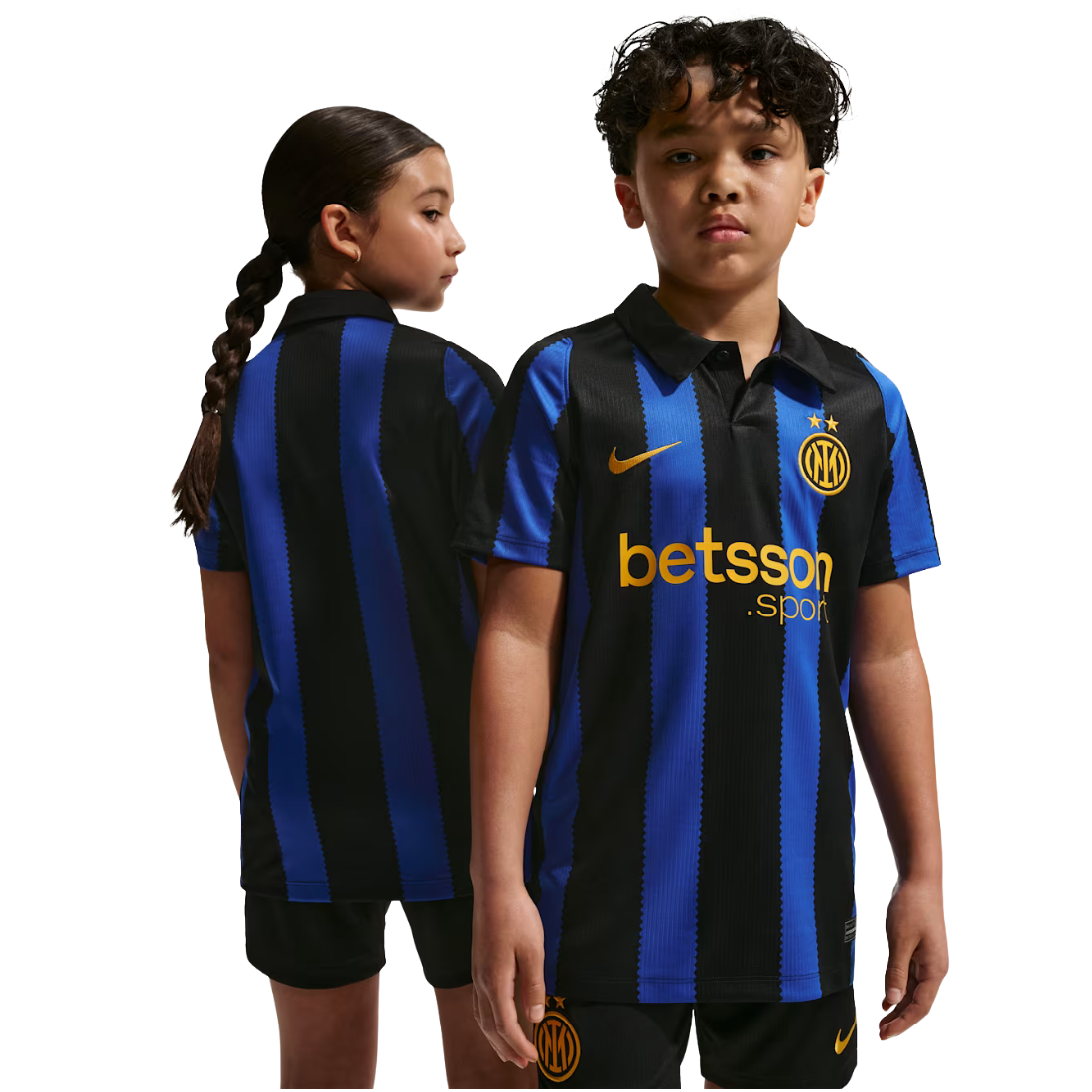 NIKE Inter Milan 26/27 Stadium Home Junior Boy Replica Jersey Blue II1648-409