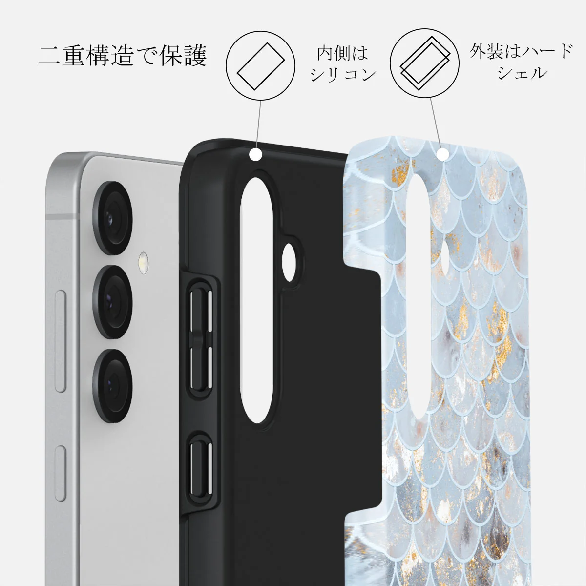 Mermaid Skin - Samsung Galaxy S25 ケース