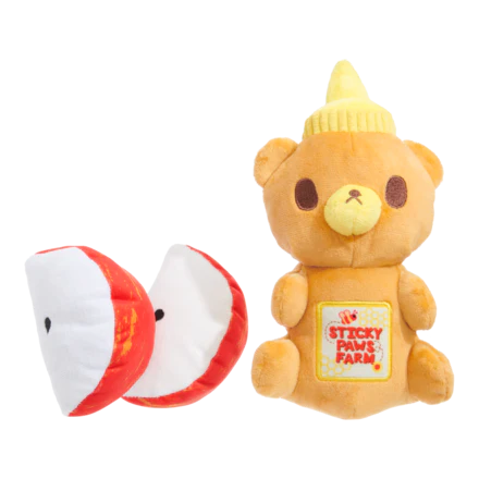Squeaky New Year Bundle Plush Multi-Part Dog Toy