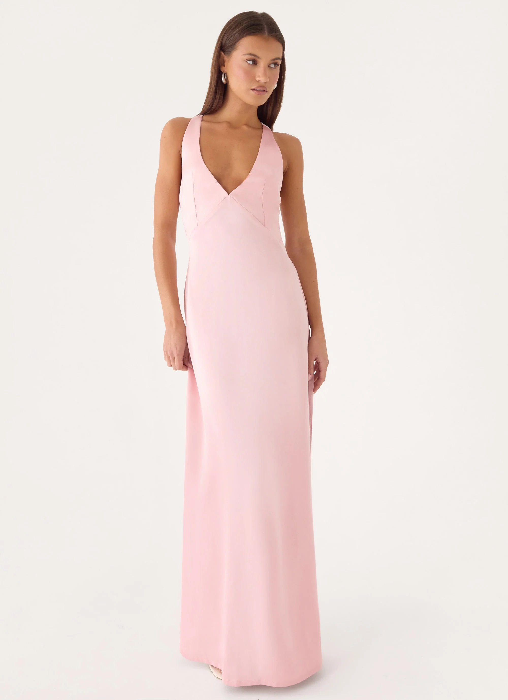 Darcee Maxi Dress - Pink - luluinthesky