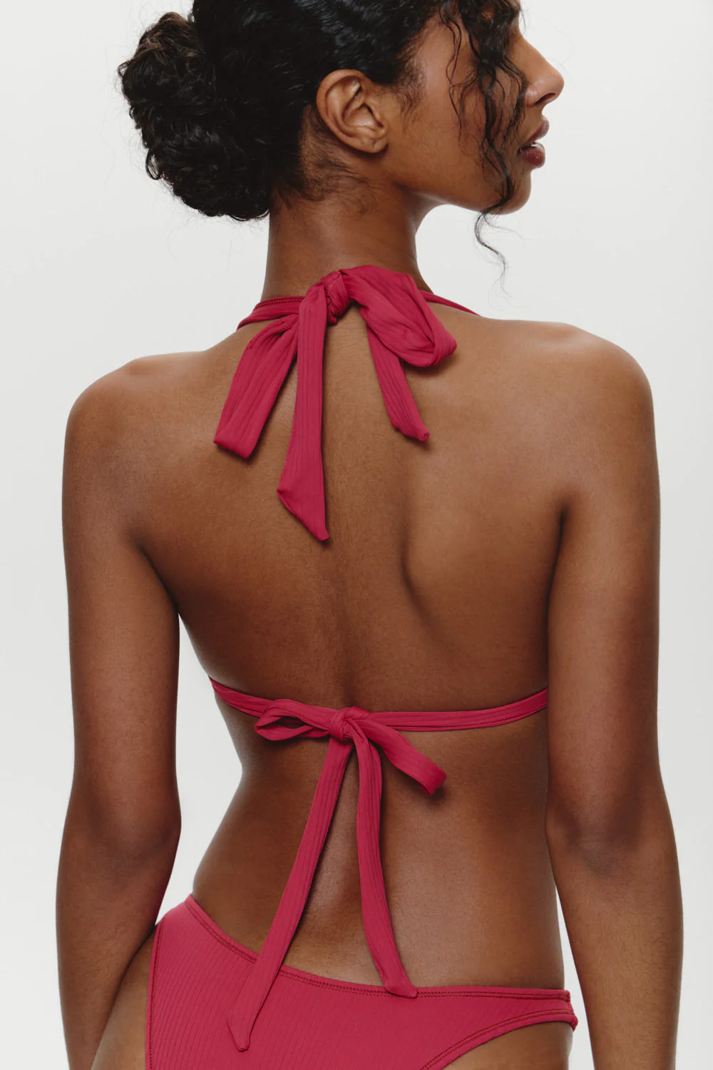 Taite Triangle Bikini Top - Vino