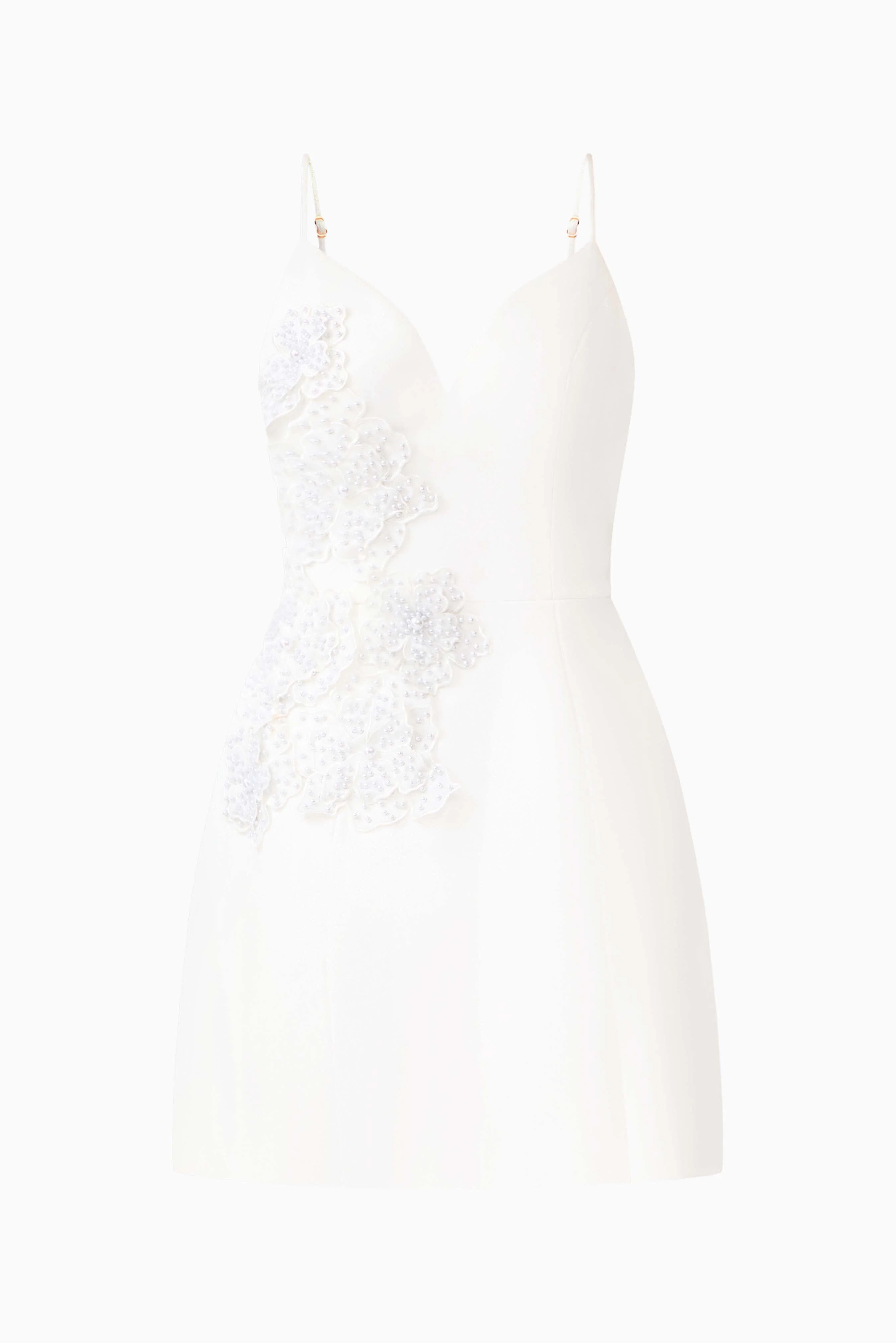 Stella Tulip Mini Dress in White