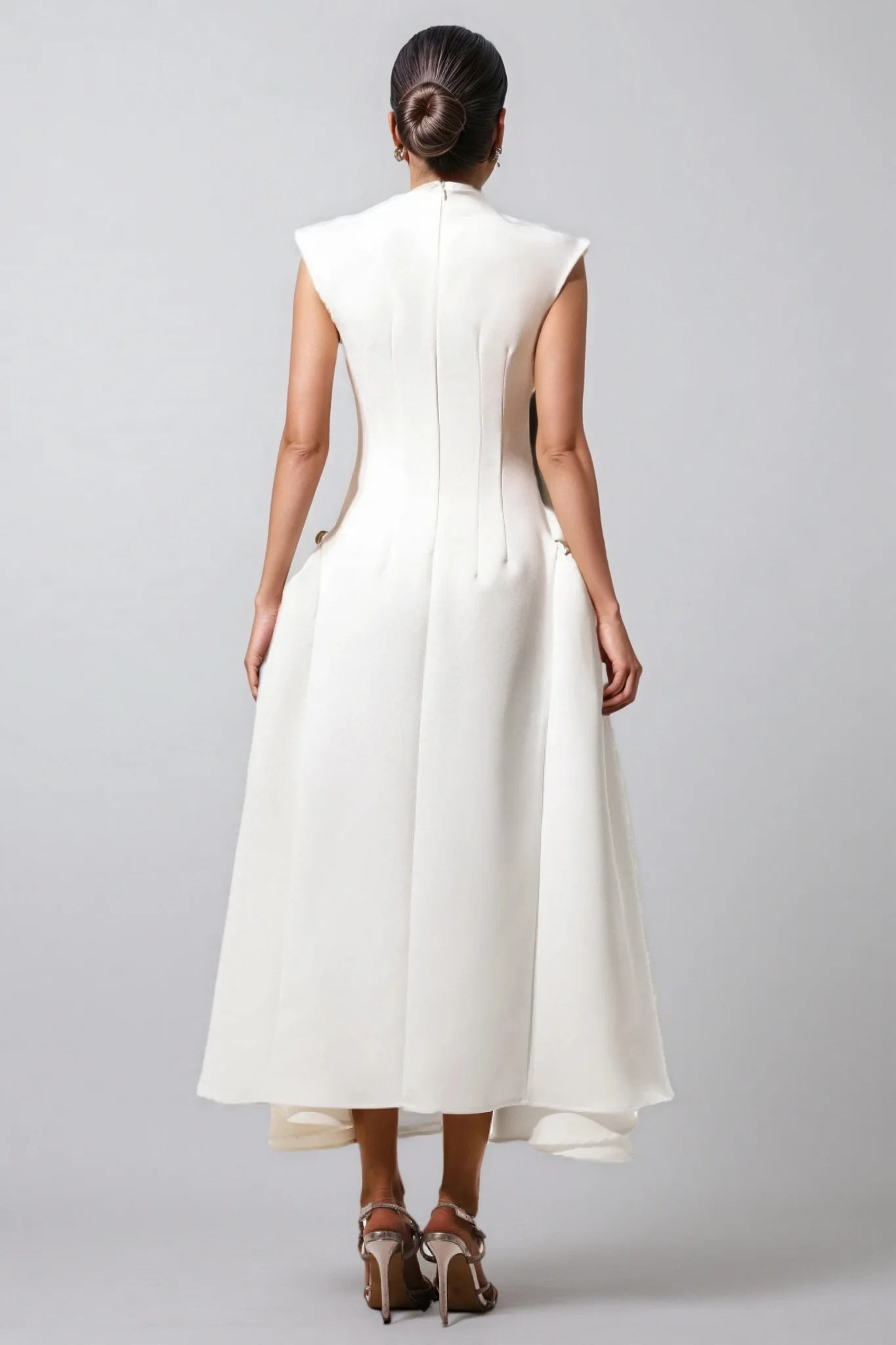 Paulina Choker Sleeveless Maxi Dress