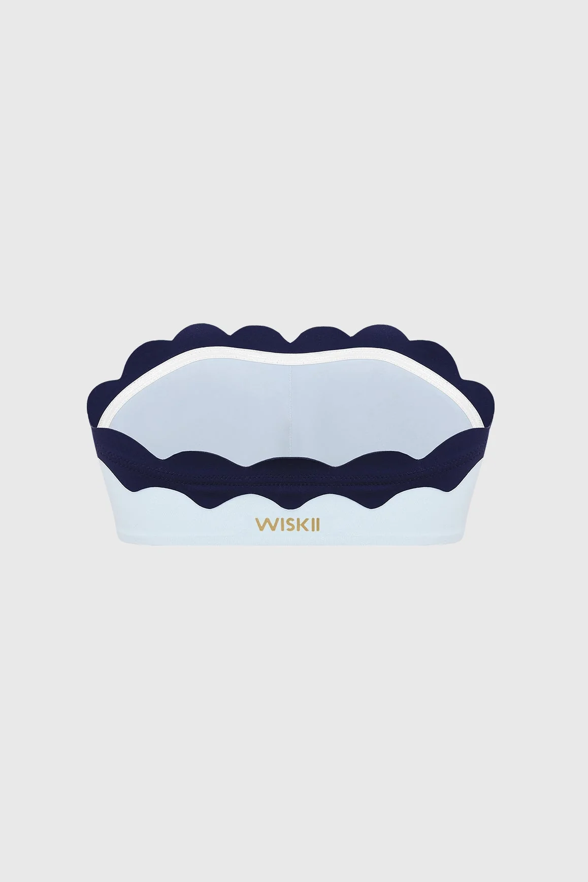 Scallop Contrast Bandeau